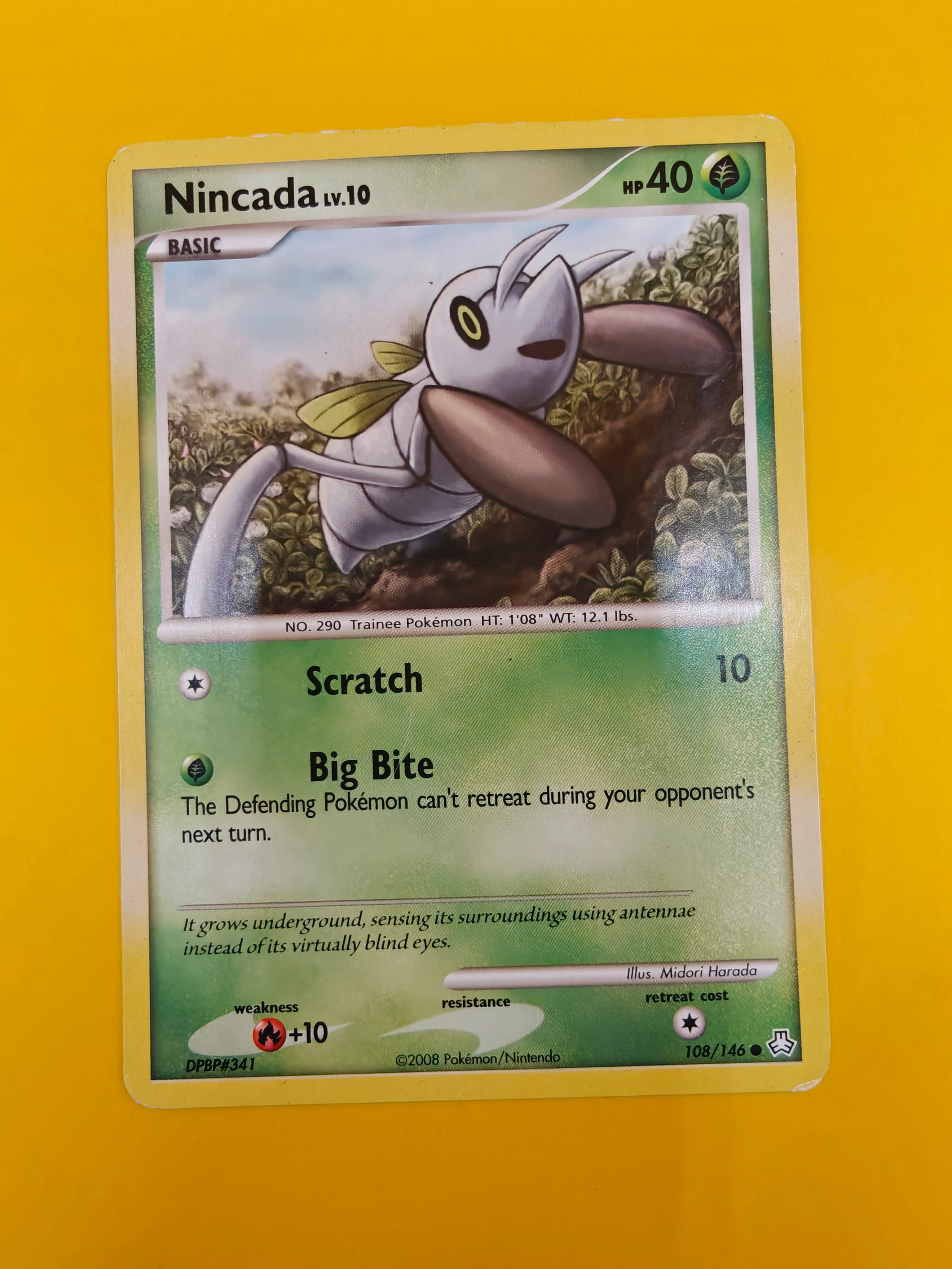Nincada Lv.10 - Legends Awakened