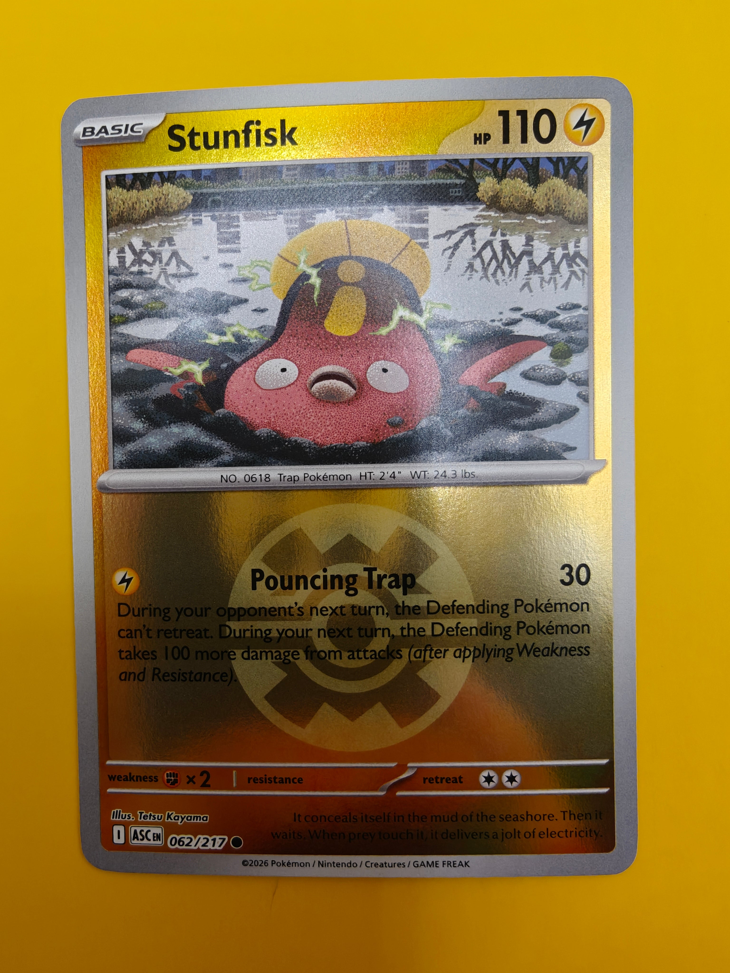 Stunfisk Poké Ball - Ascended Heroes