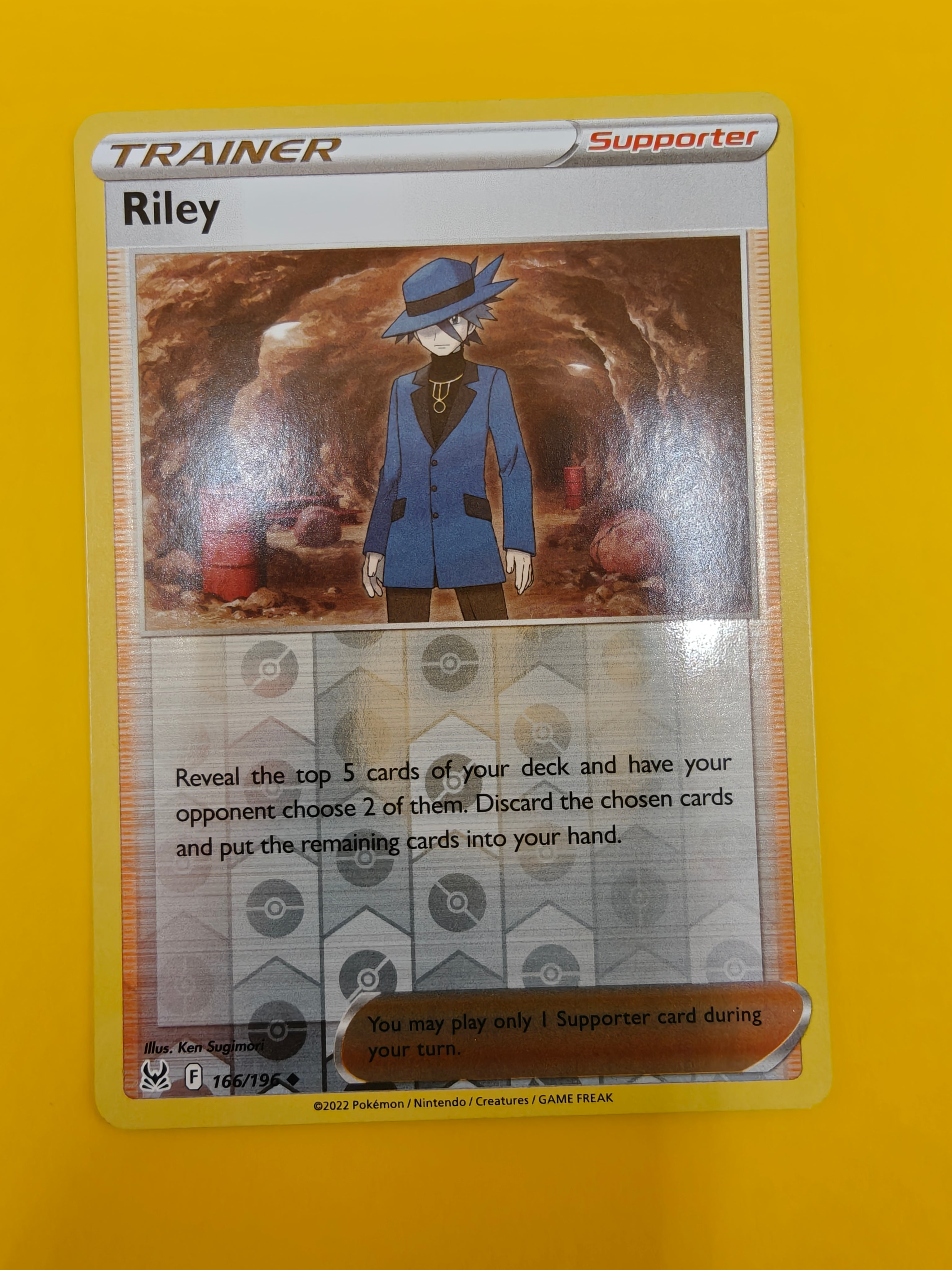 Riley Reverse Holo - Lost Origin