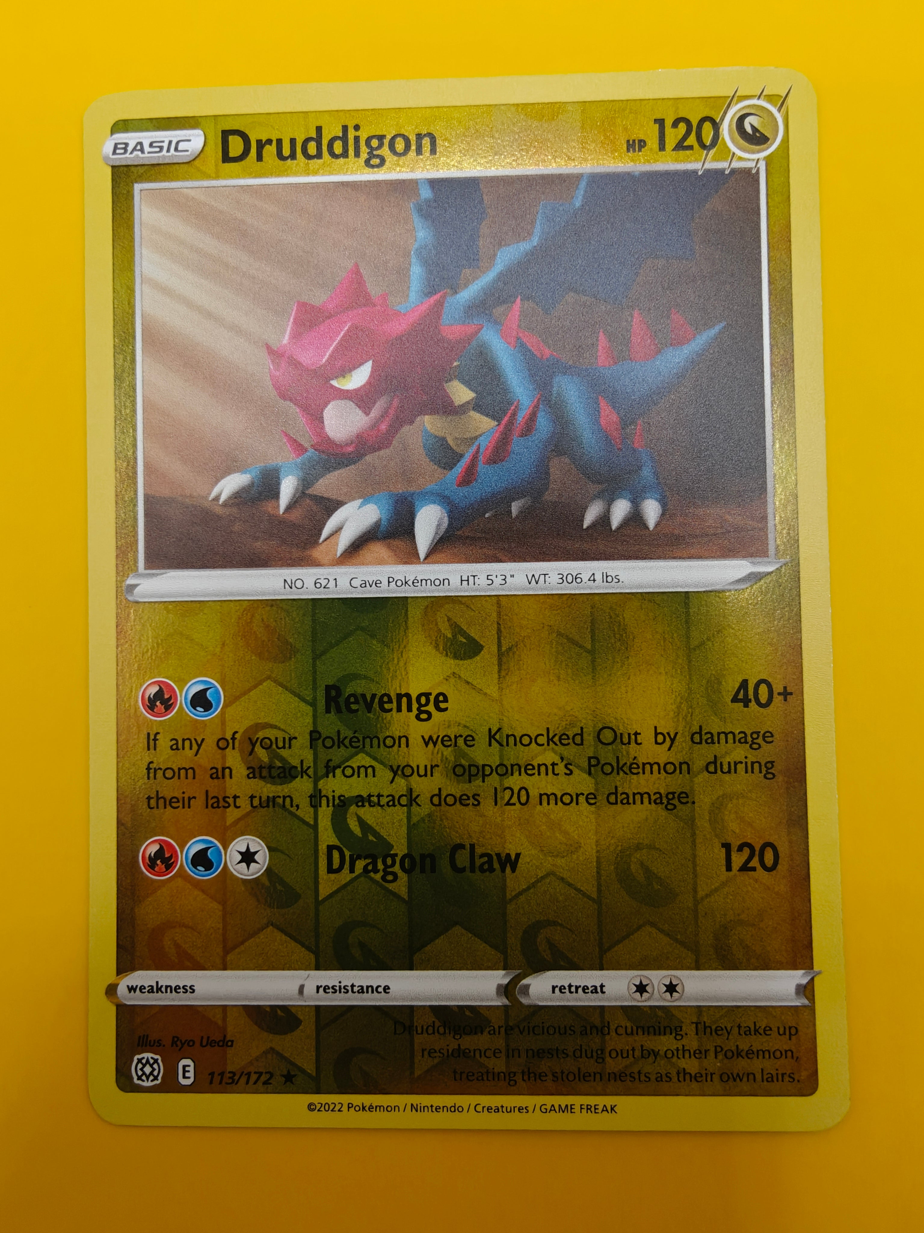 Druddigon Reverse Holo - Brilliant Stars