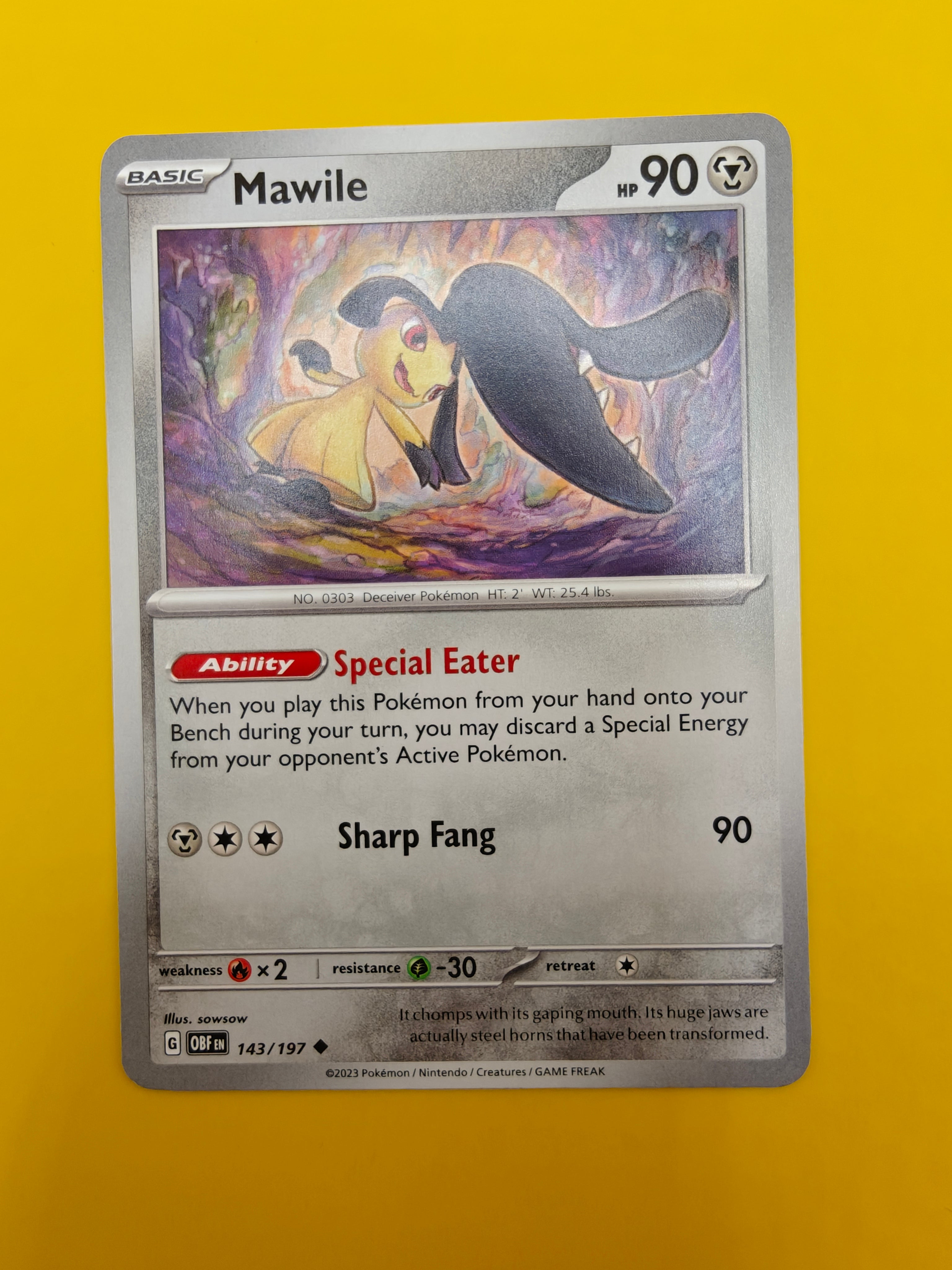 Mawile - Obsidian Flames