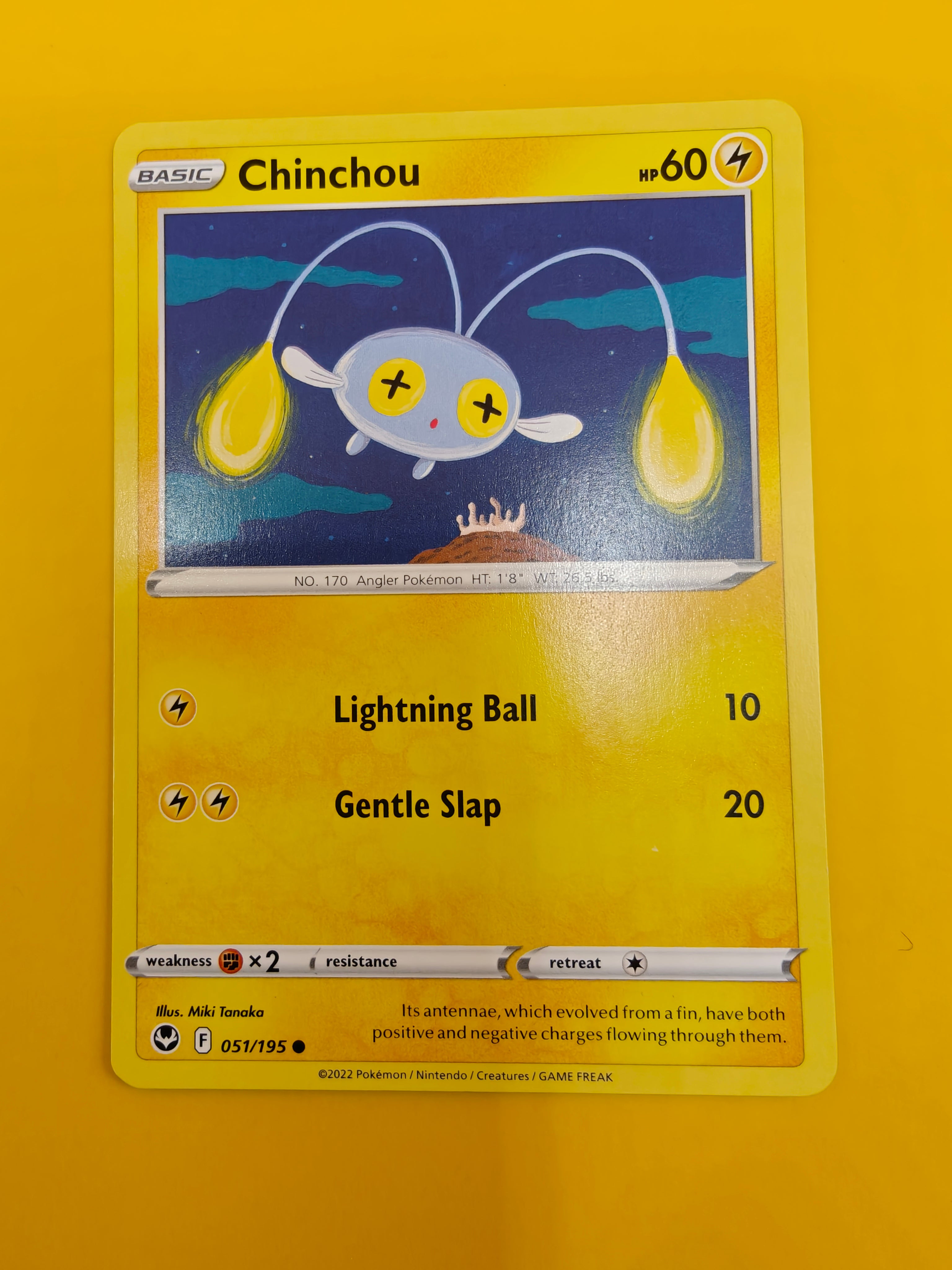 Chinchou - Silver Tempest
