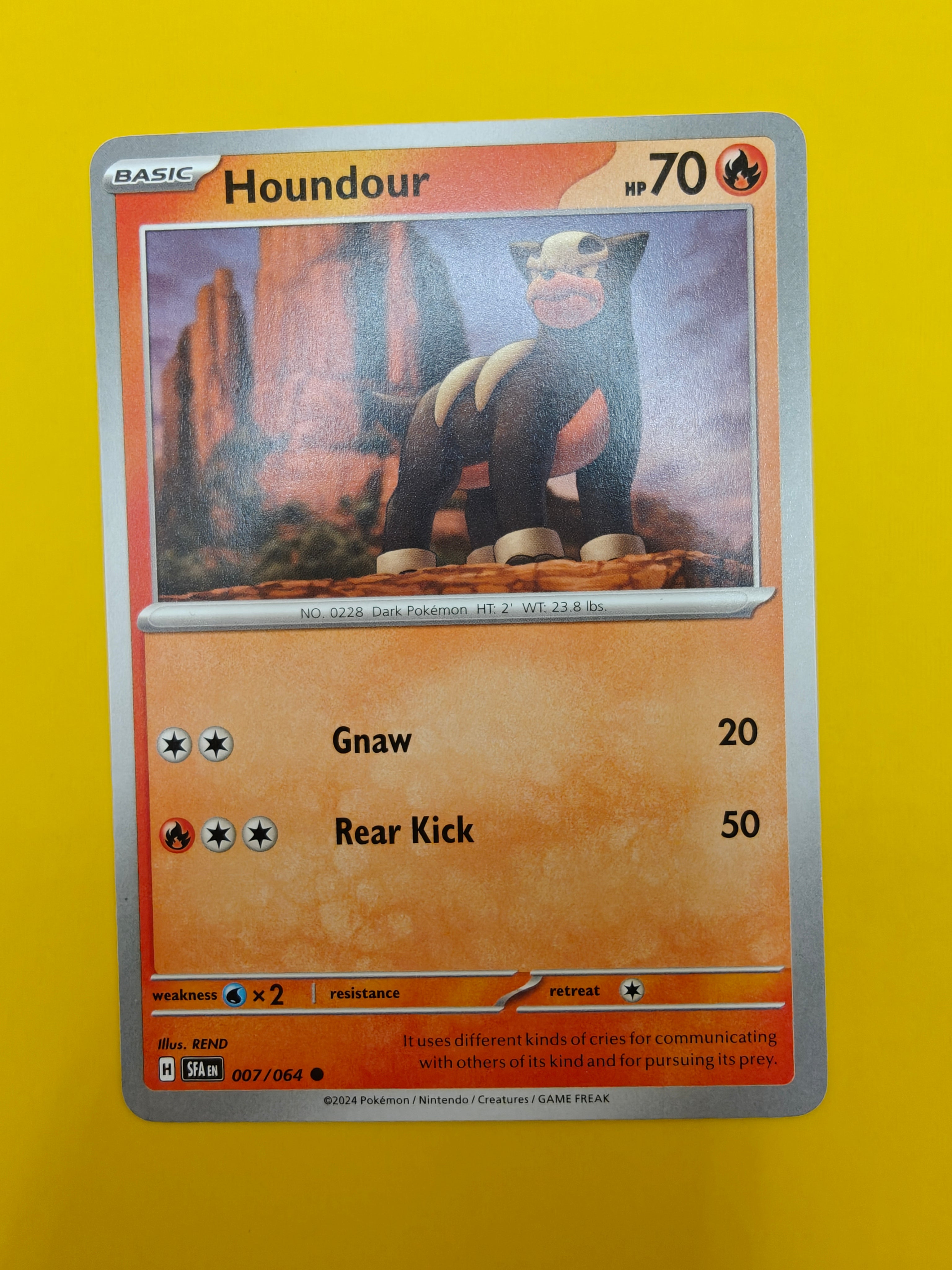 Houndour - Shrouded Fable