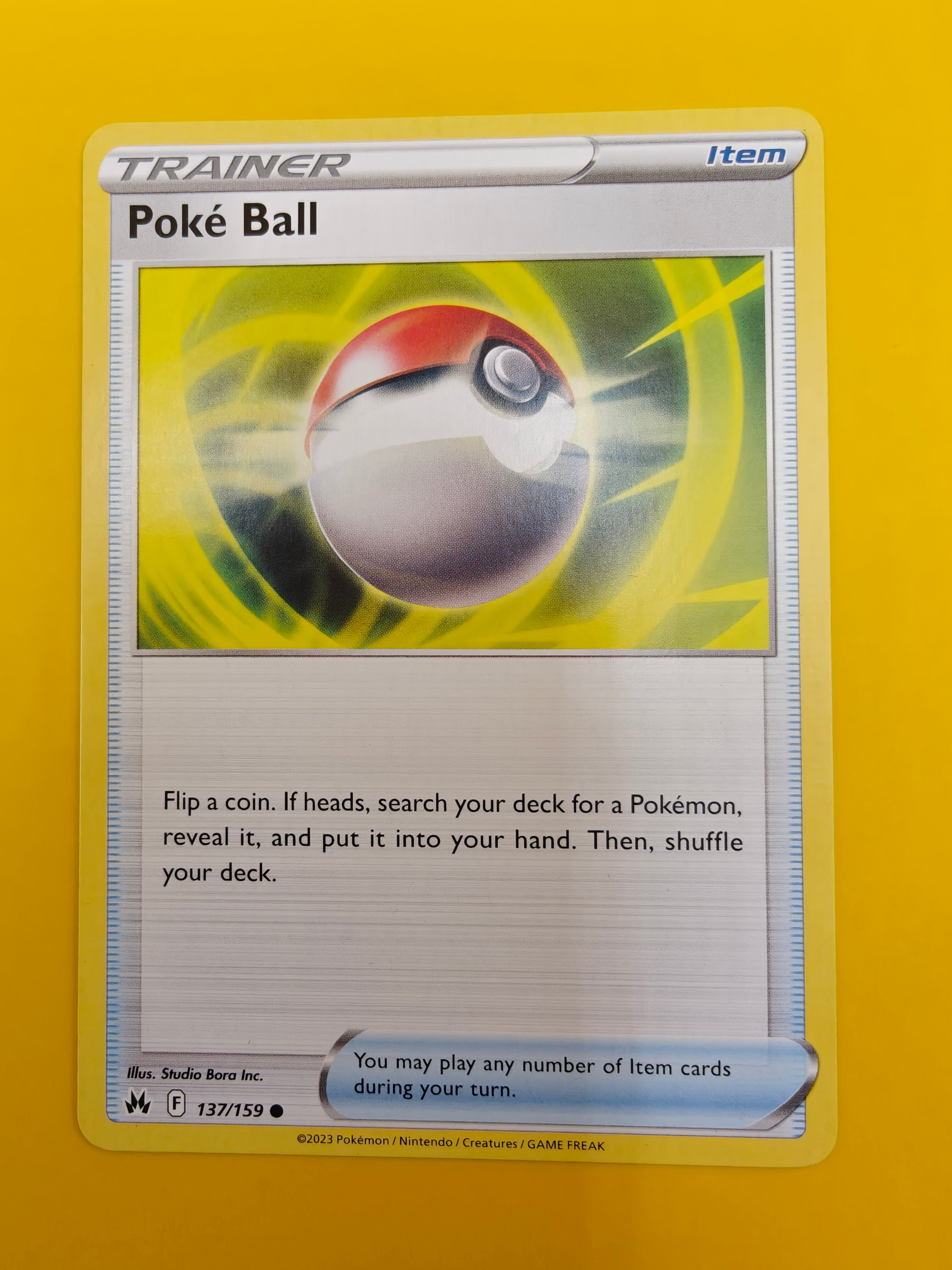 Poké Ball - Crown Zenith