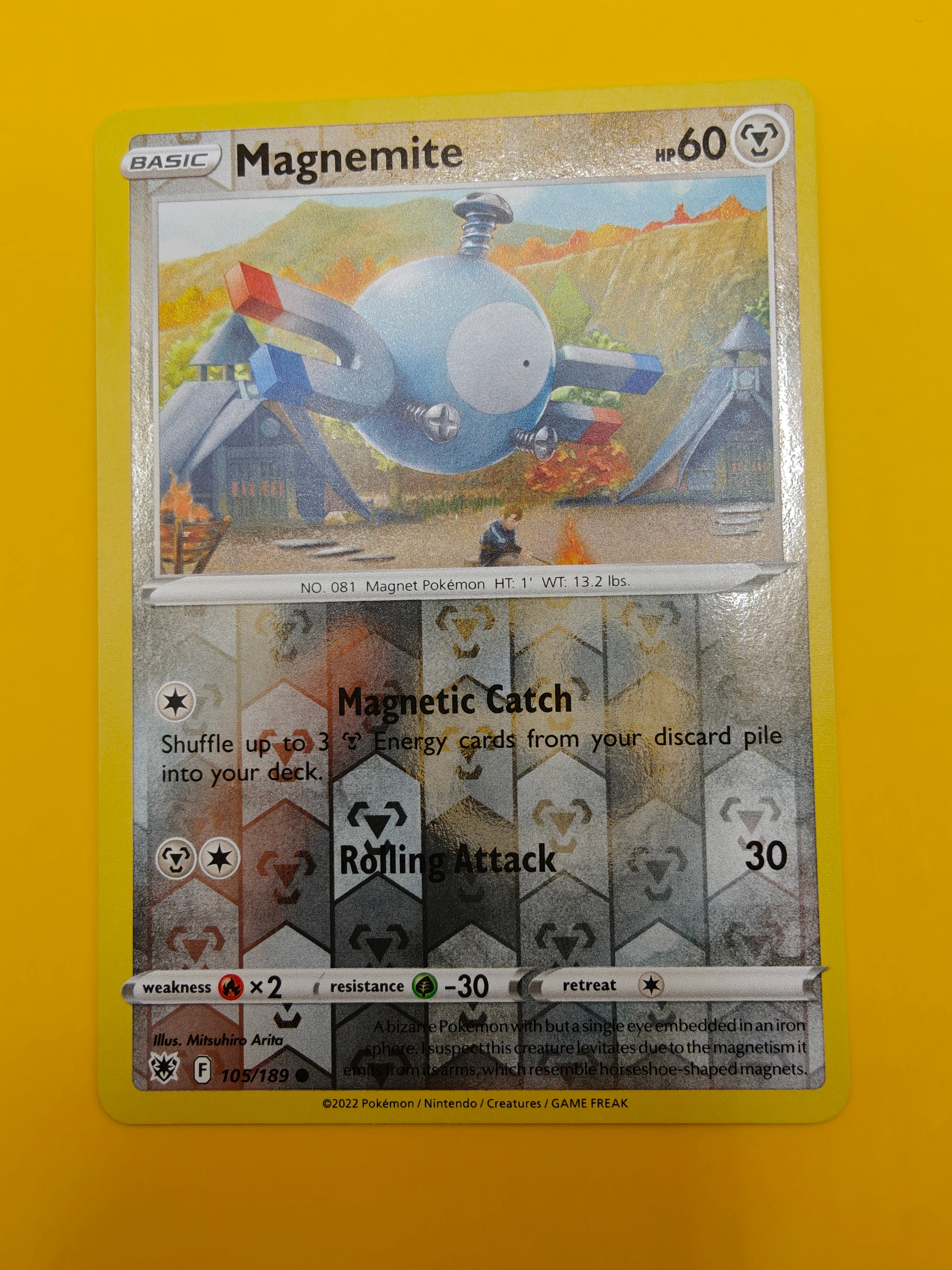 Magnemite Reverse Holo - Astral Radiance