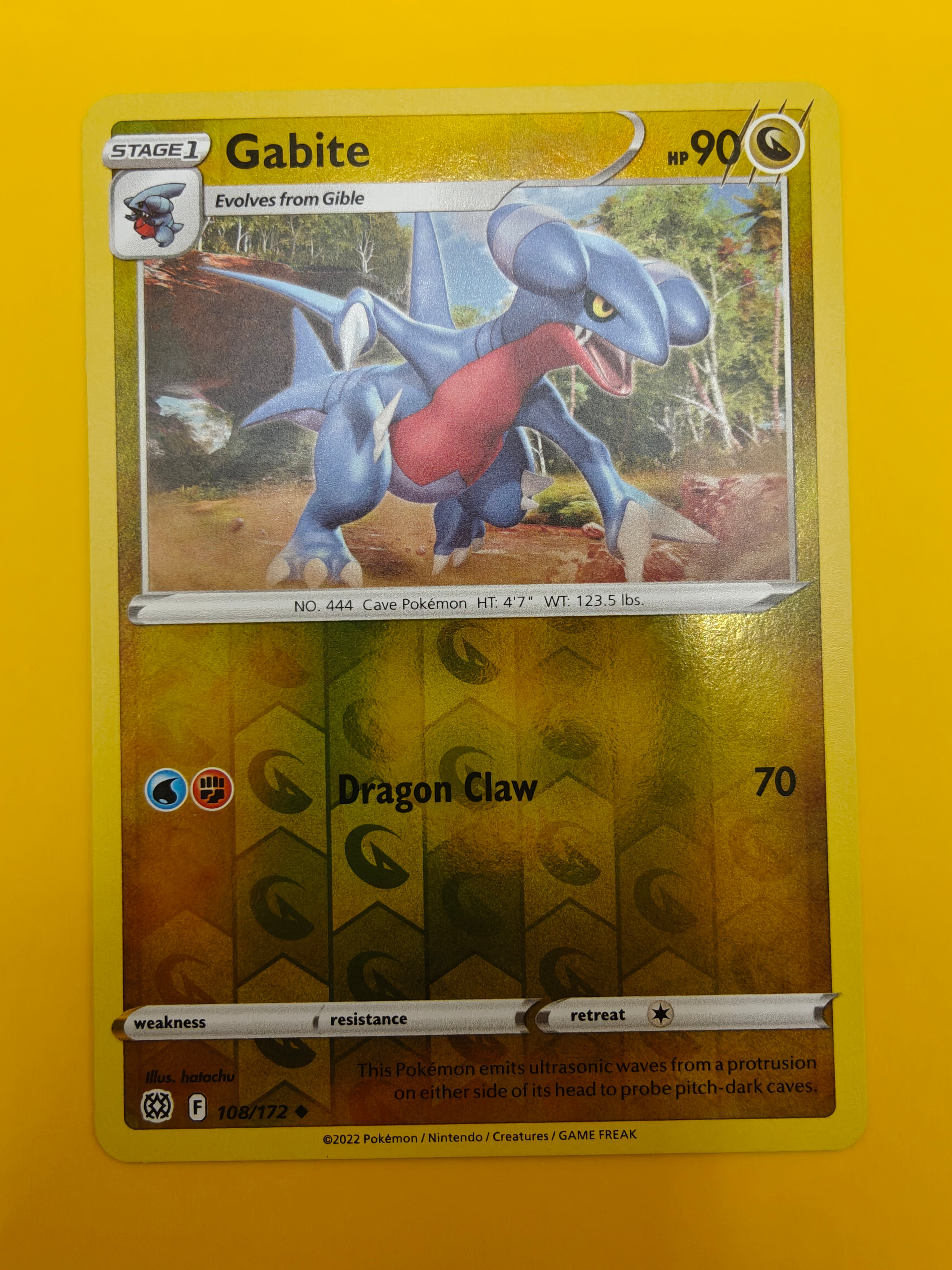 Gabite Reverse Holo - Brilliant Stars