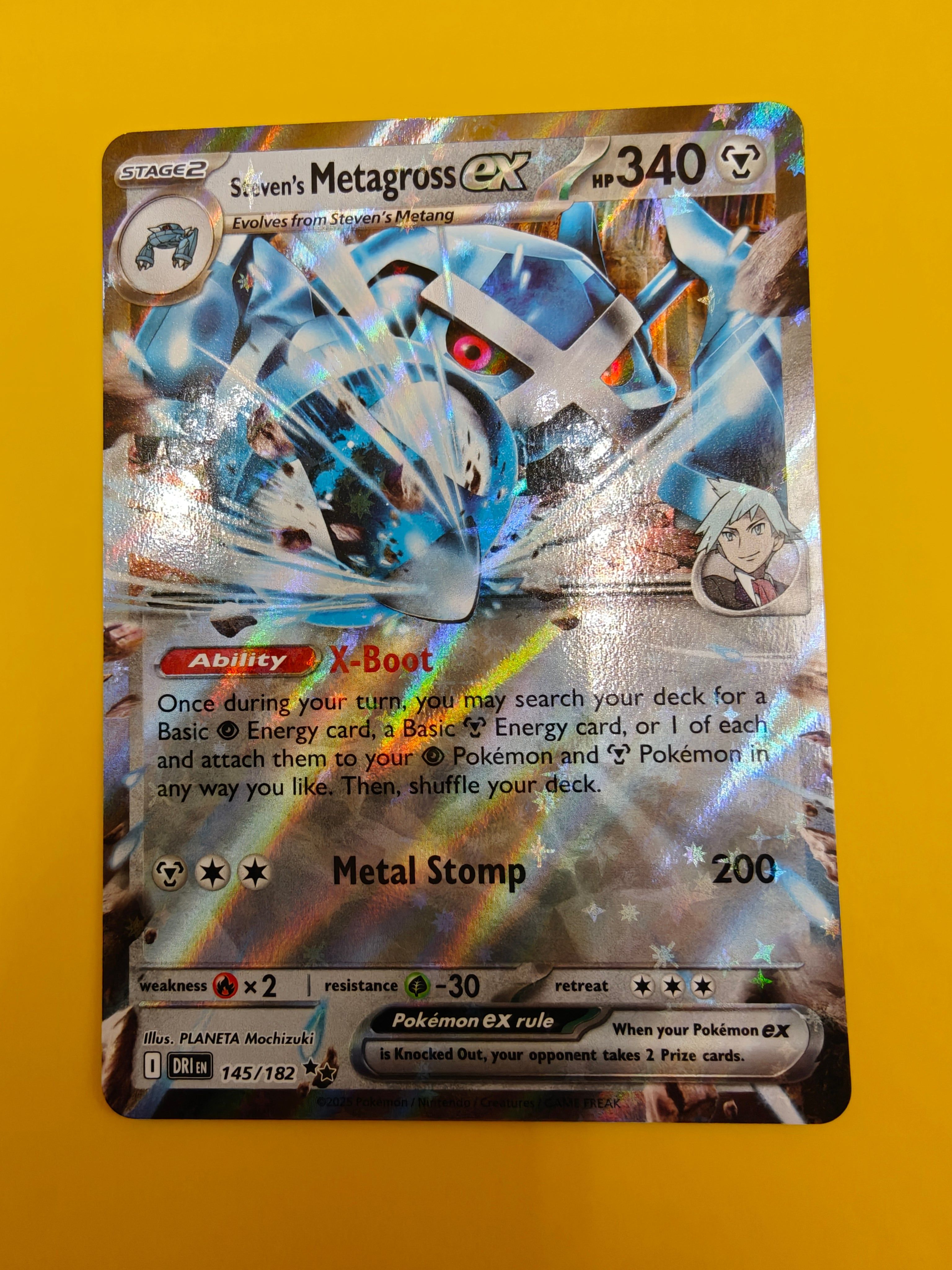 Steven's Metagross ex - Destined Rivals