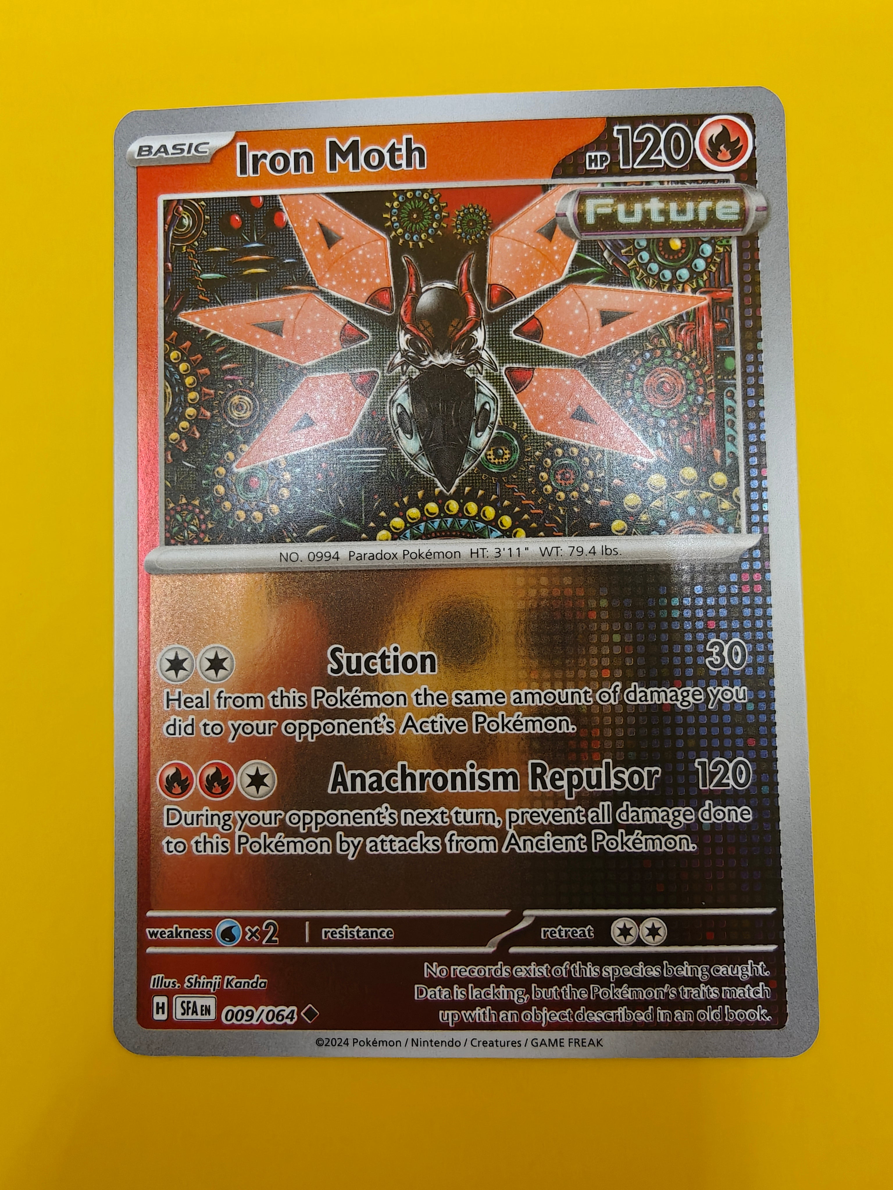 Iron Moth Reverse Holo - Shrouded Fable