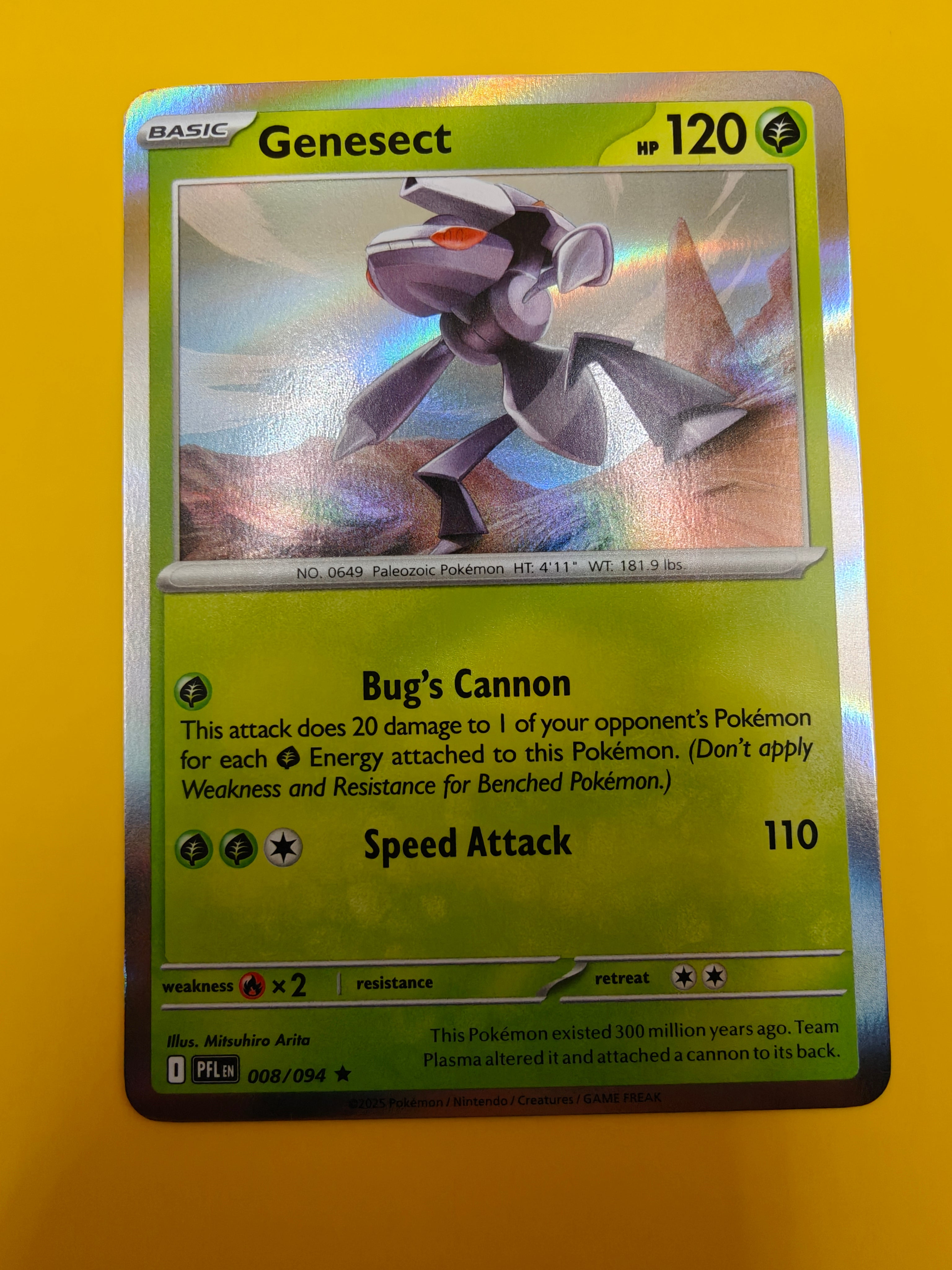 Genesect Holo - Phantasmal Flames