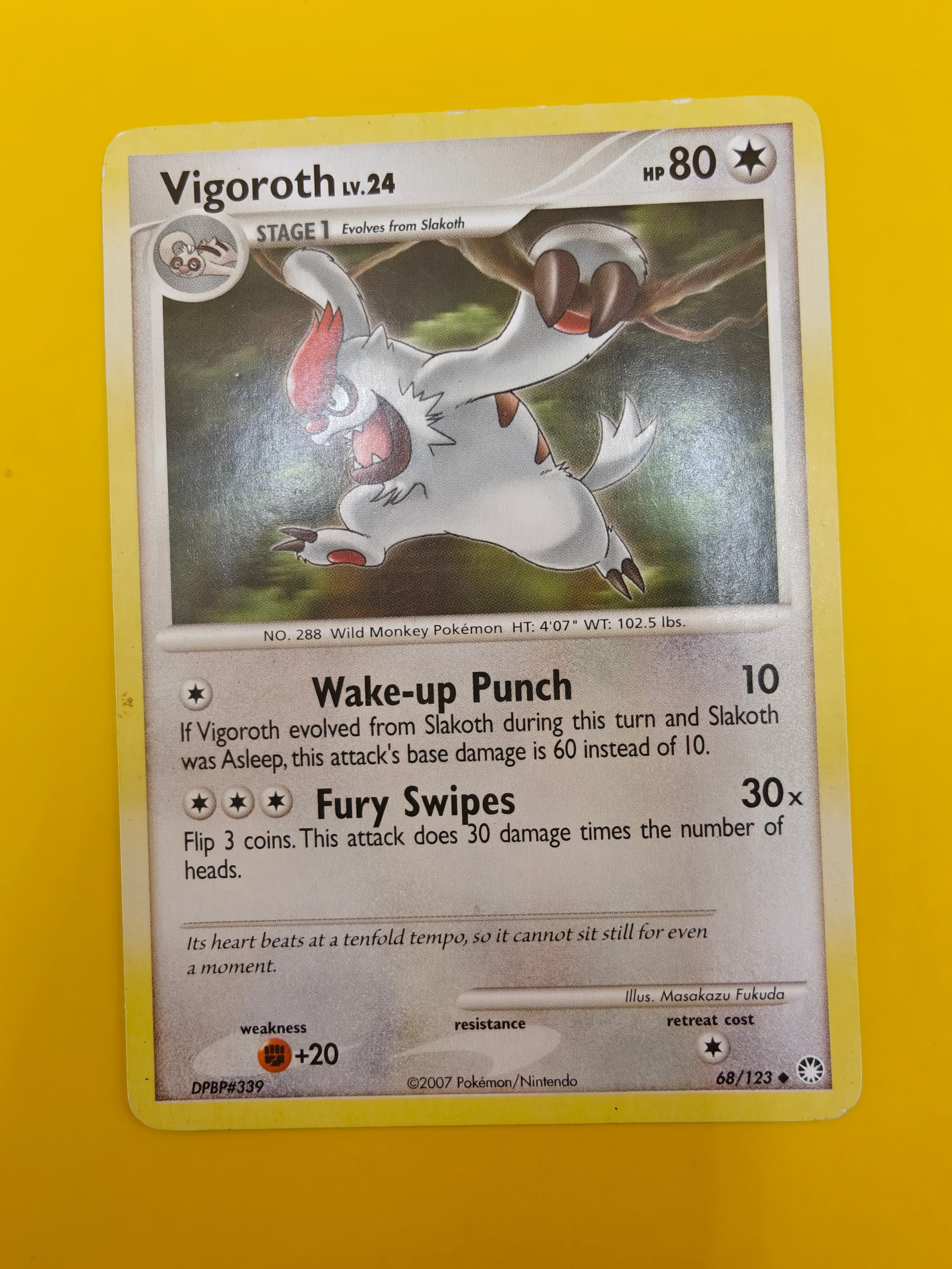 Vigoroth Lv.24 - Mysterious Treasures
