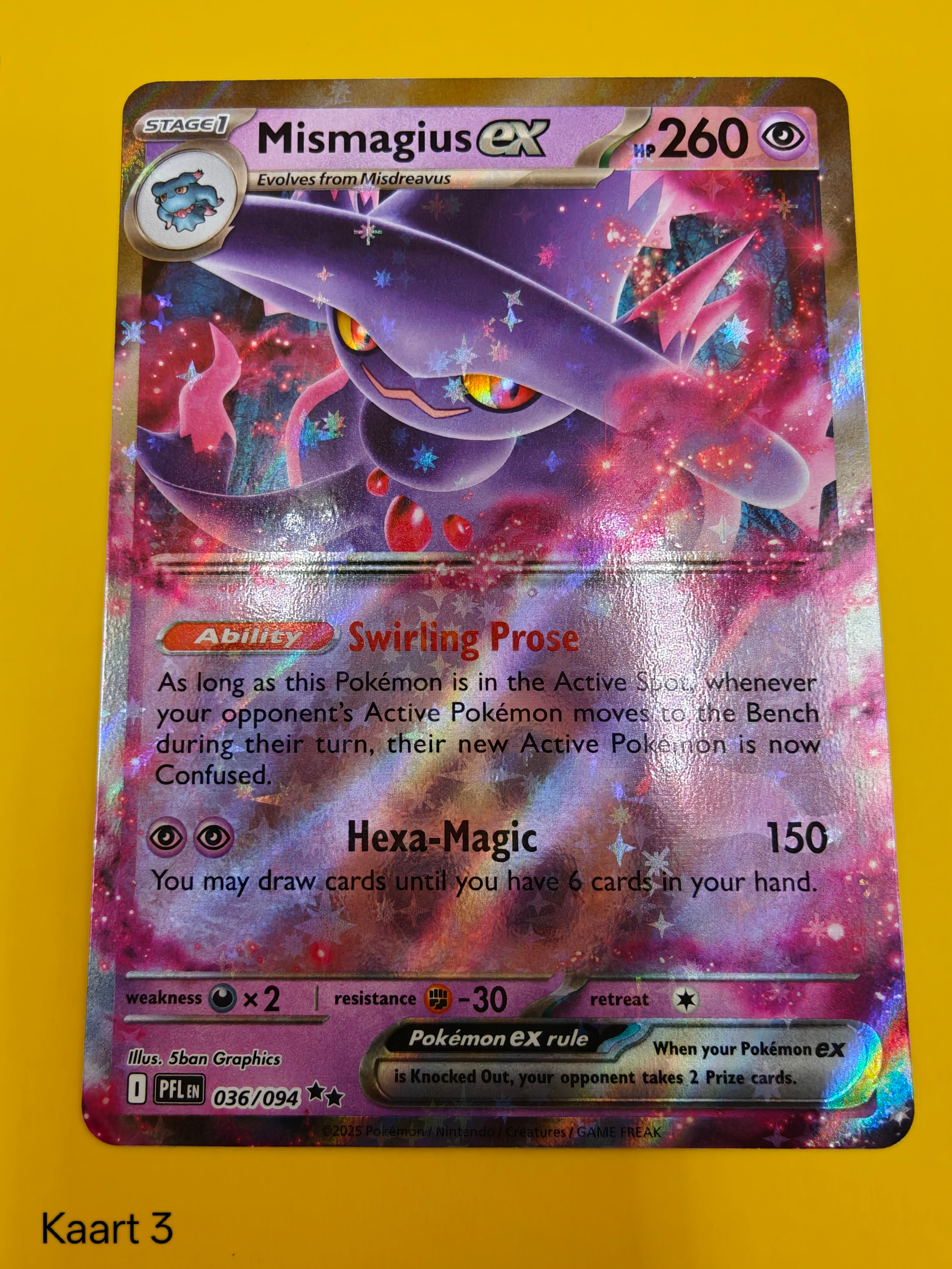 Mismagius ex - Phantasmal Flames