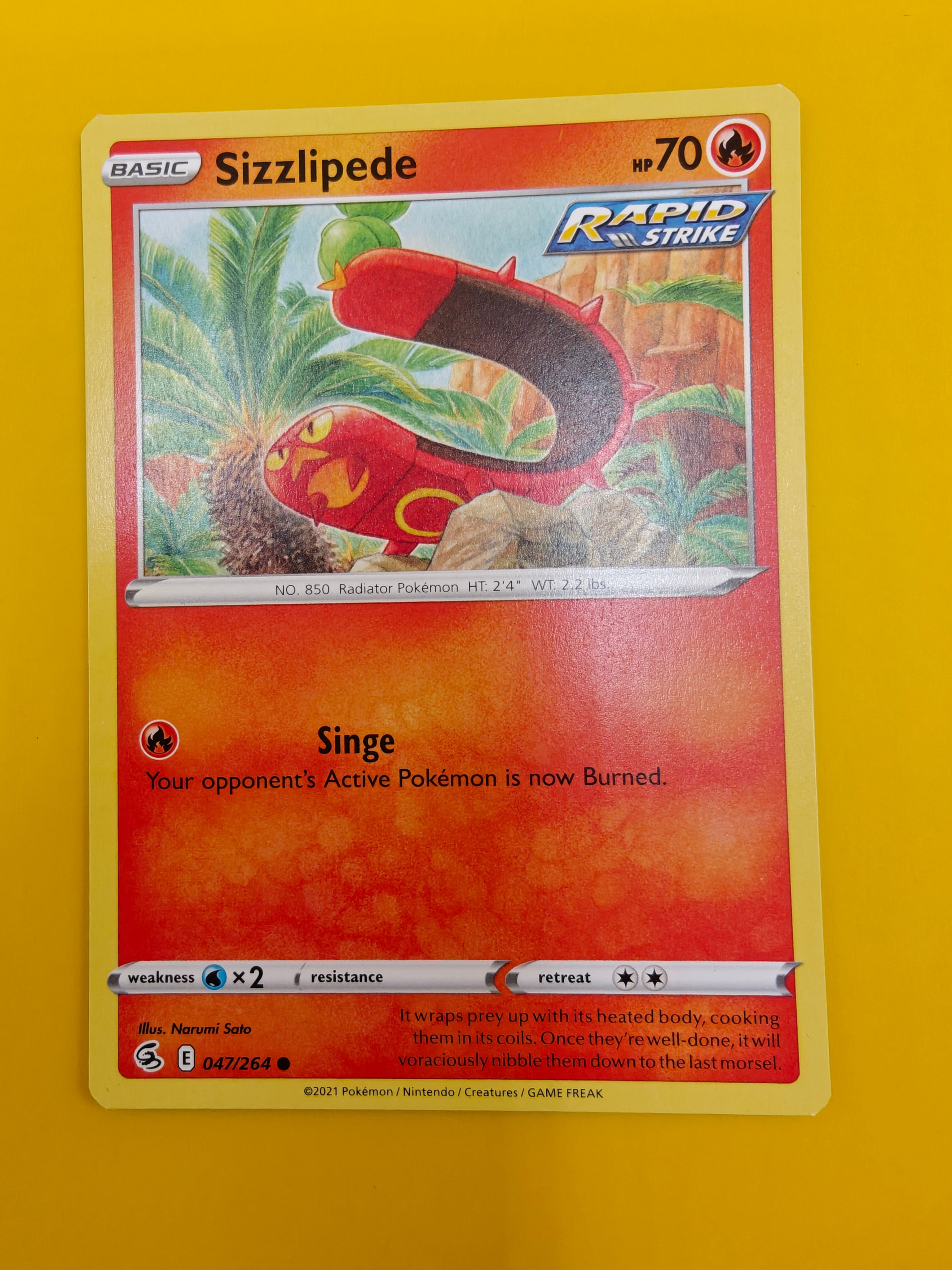 Sizzlipede - Fusion Strike
