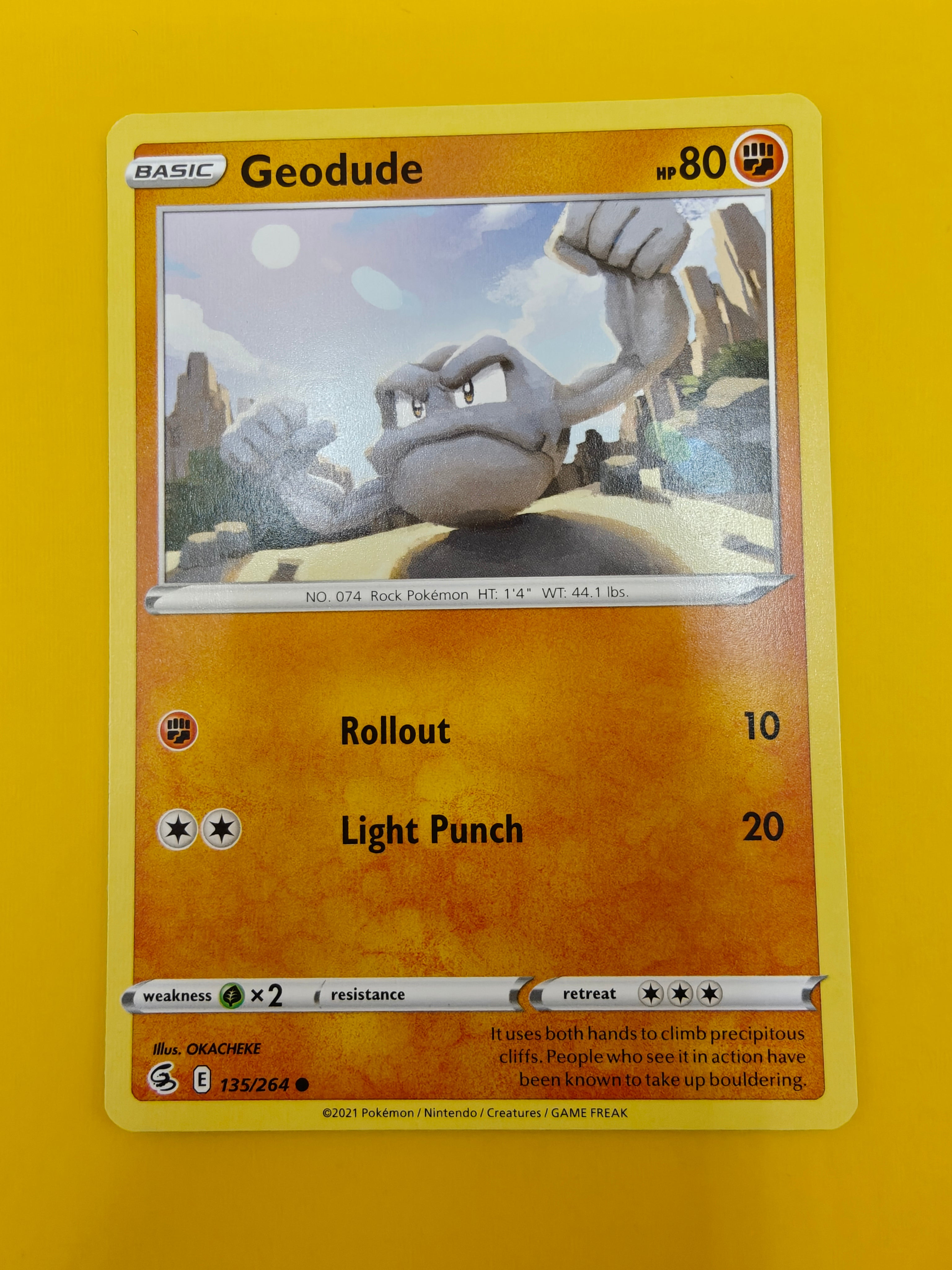 Geodude - Fusion Strike