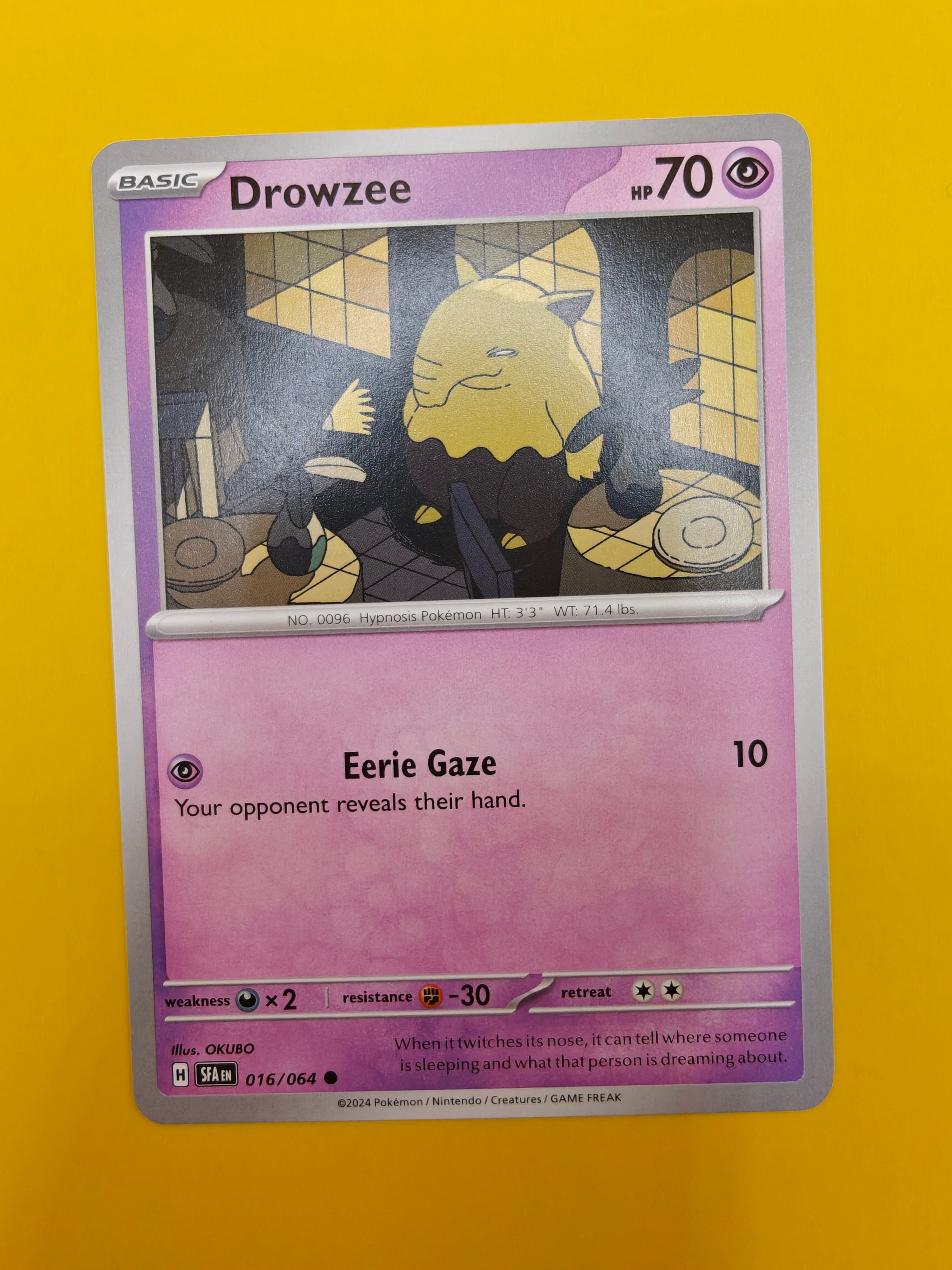 Drowzee - Shrouded Fable