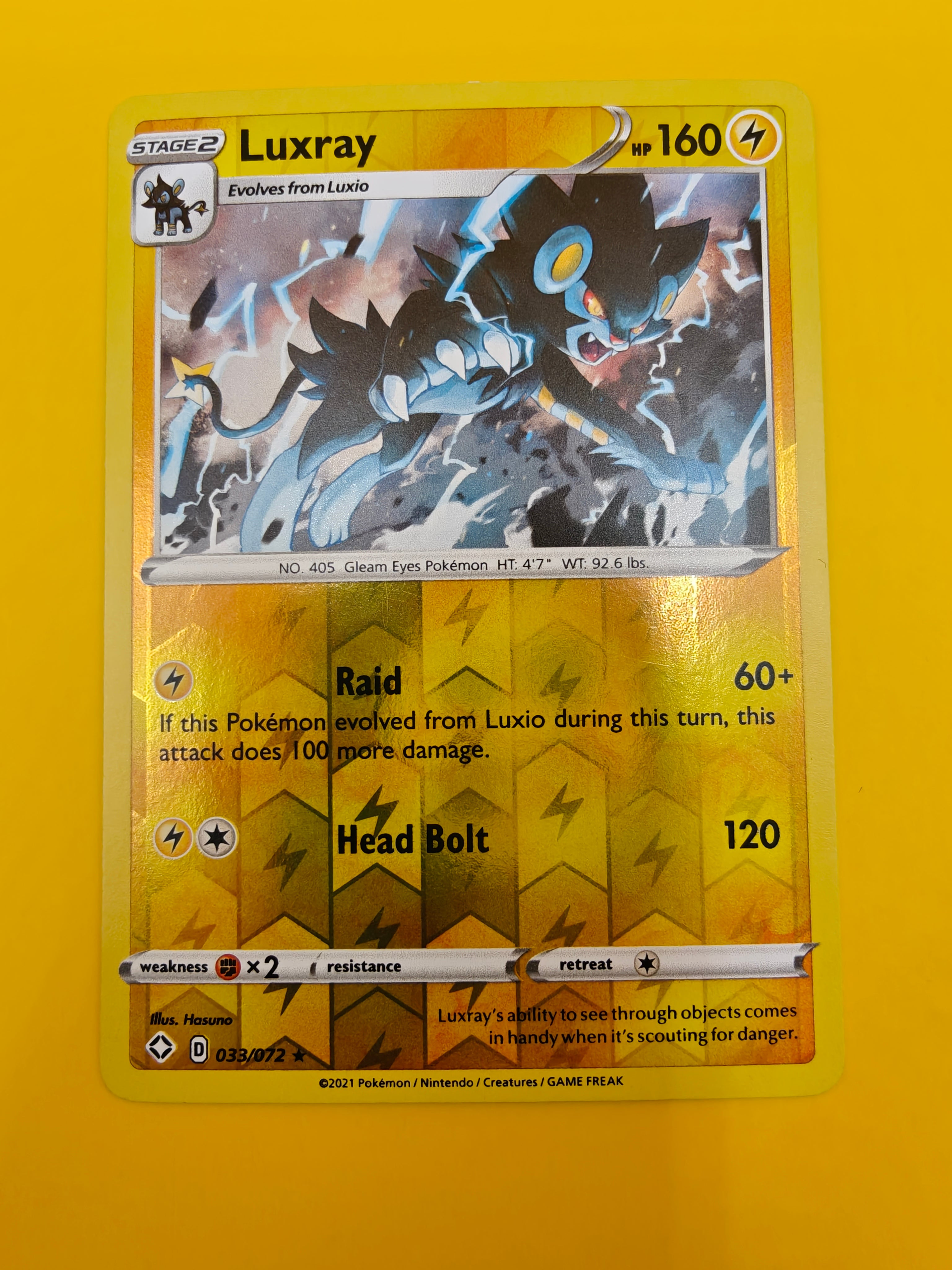 Luxray Reverse Holo - Shining Fates