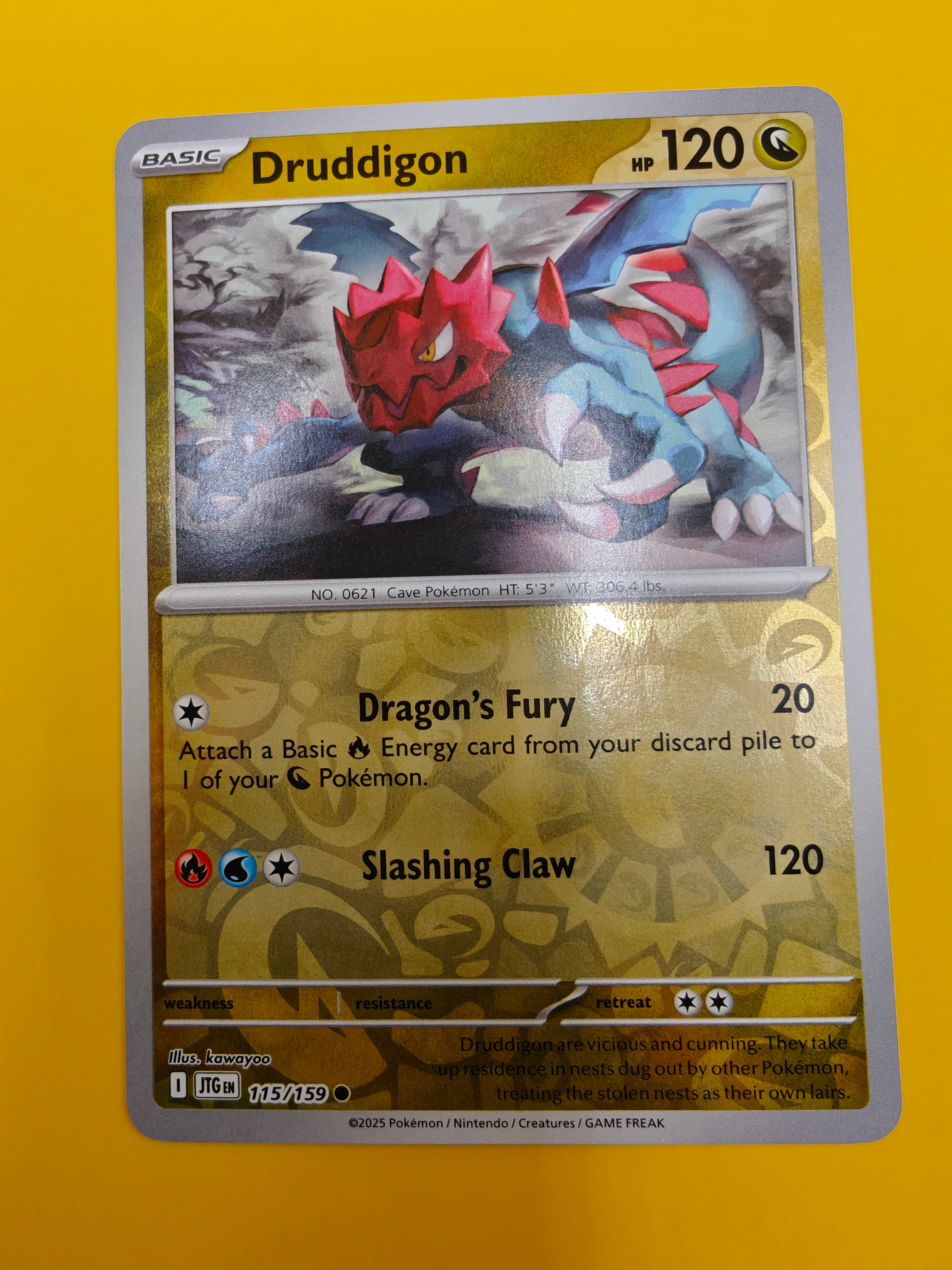 Druddigon Reverse Holo - Journey Together