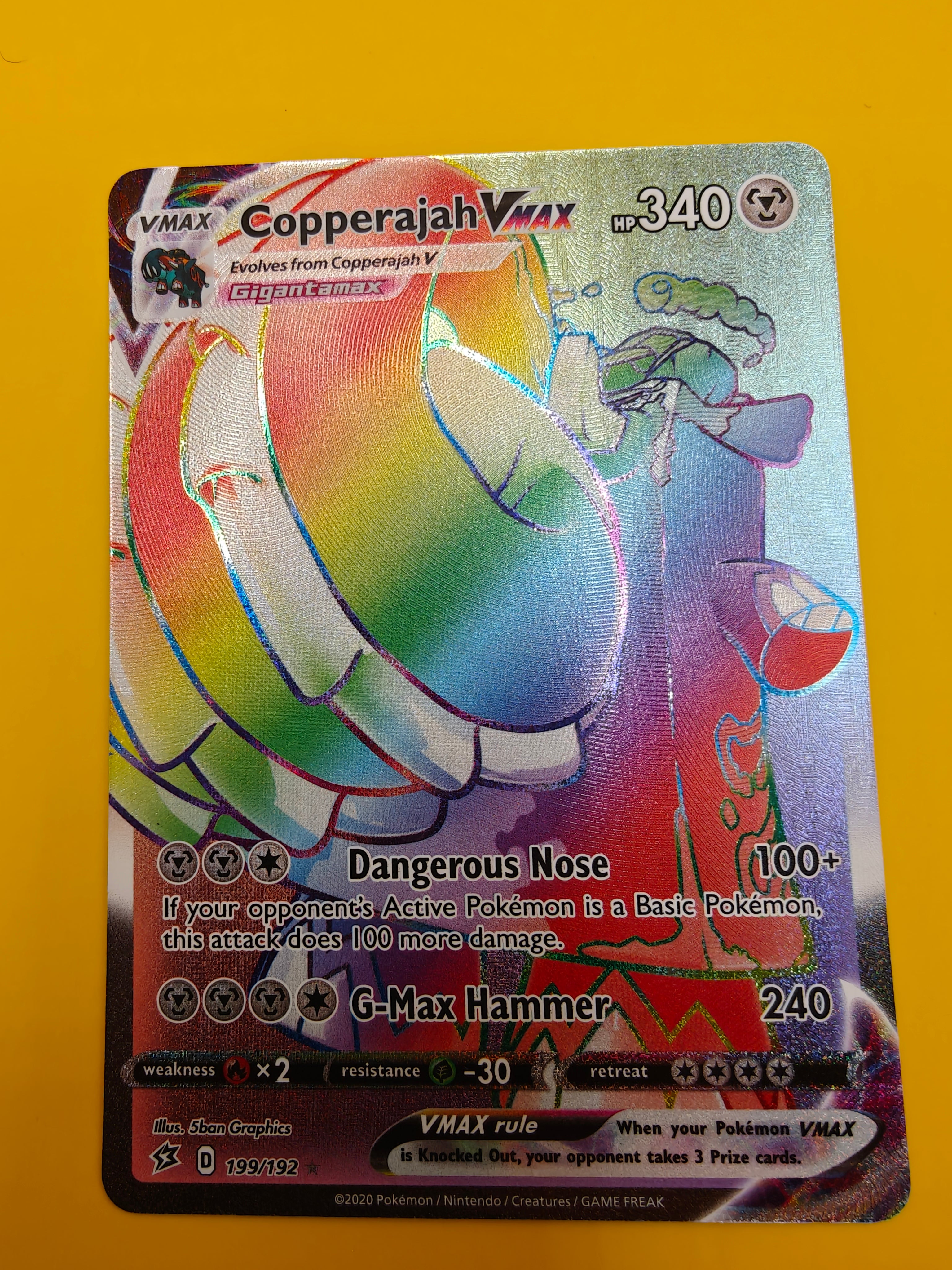 Copperajah Vmax Rainbow - Rebel Clash