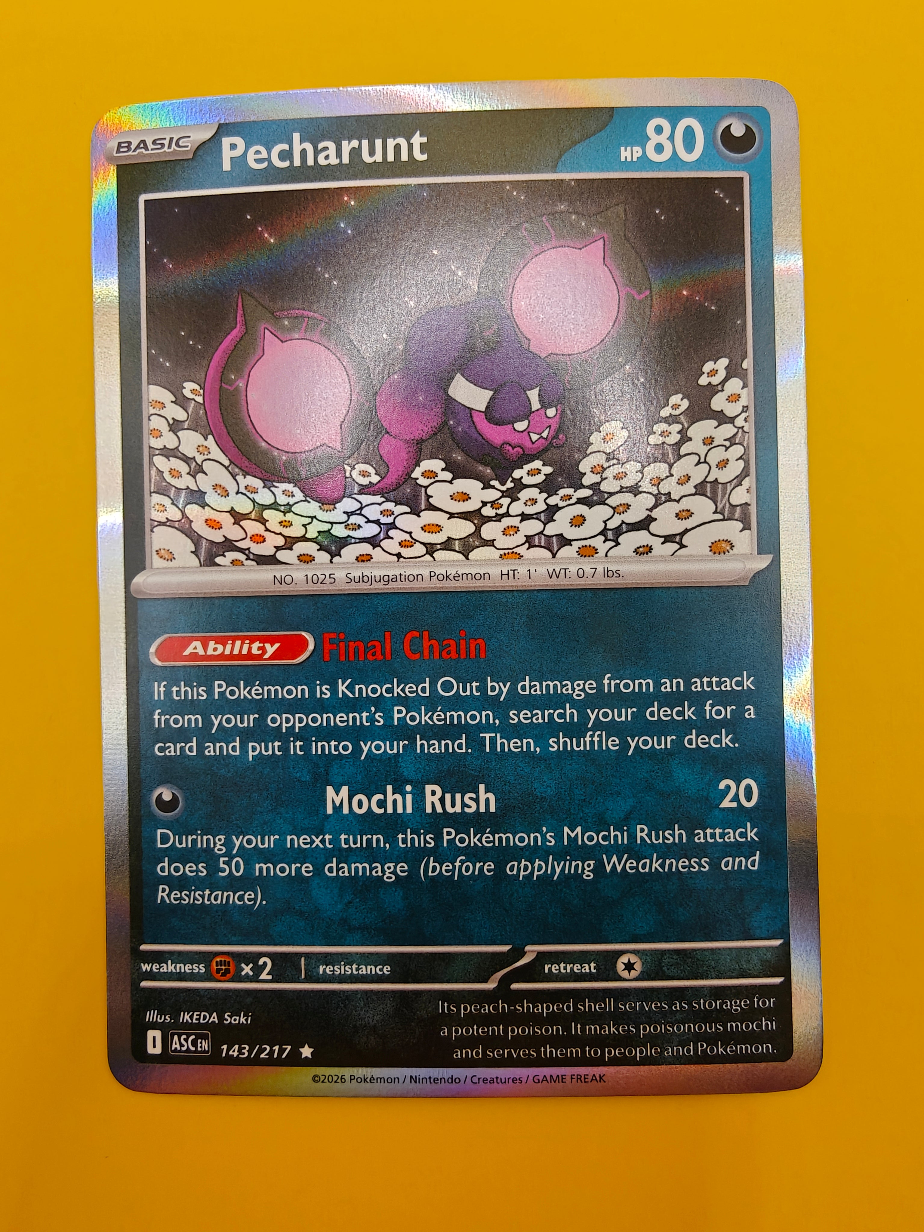 Pecharunt Holo - Ascended Heroes