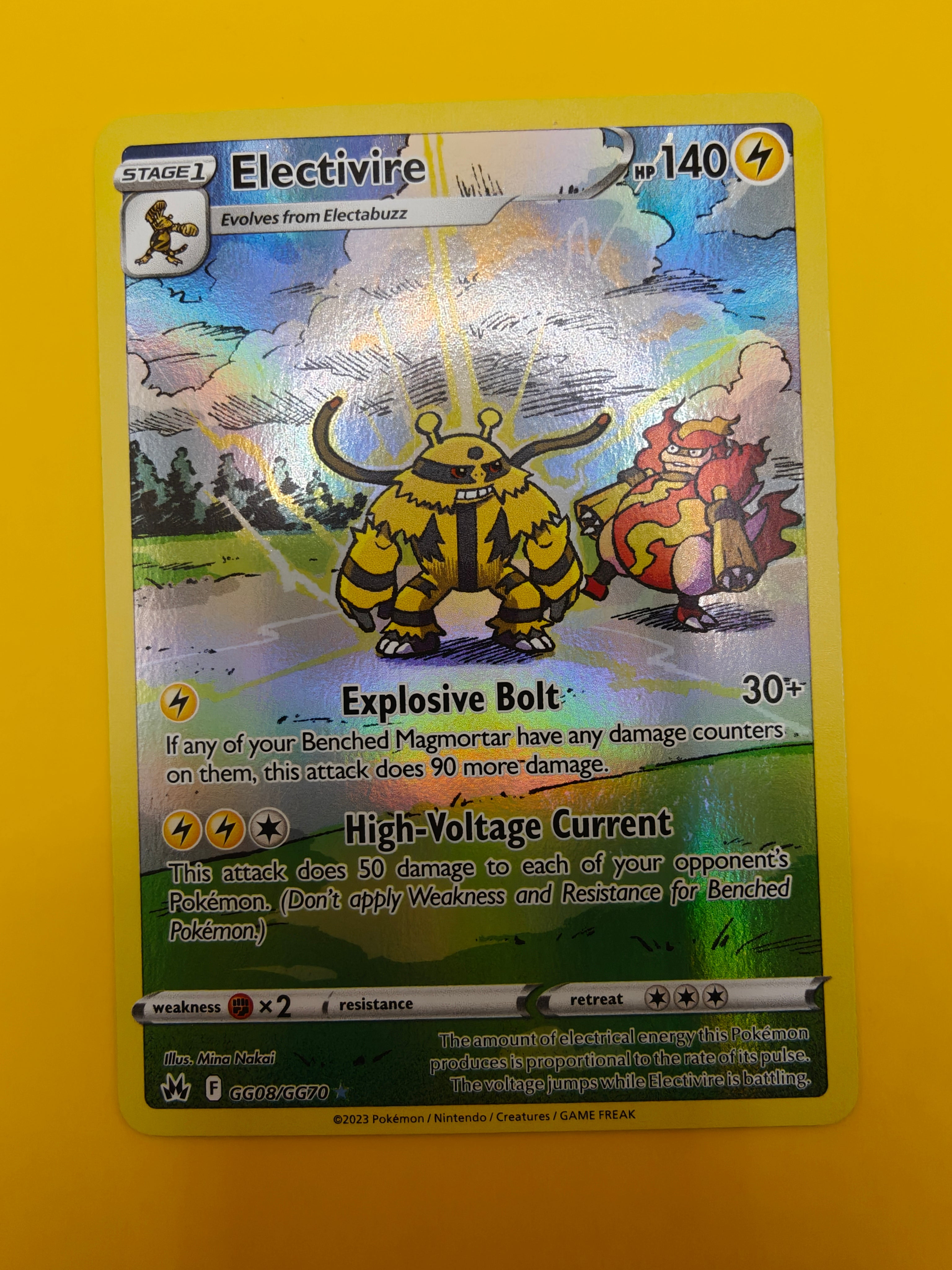 Electivire GG - Crown Zenith