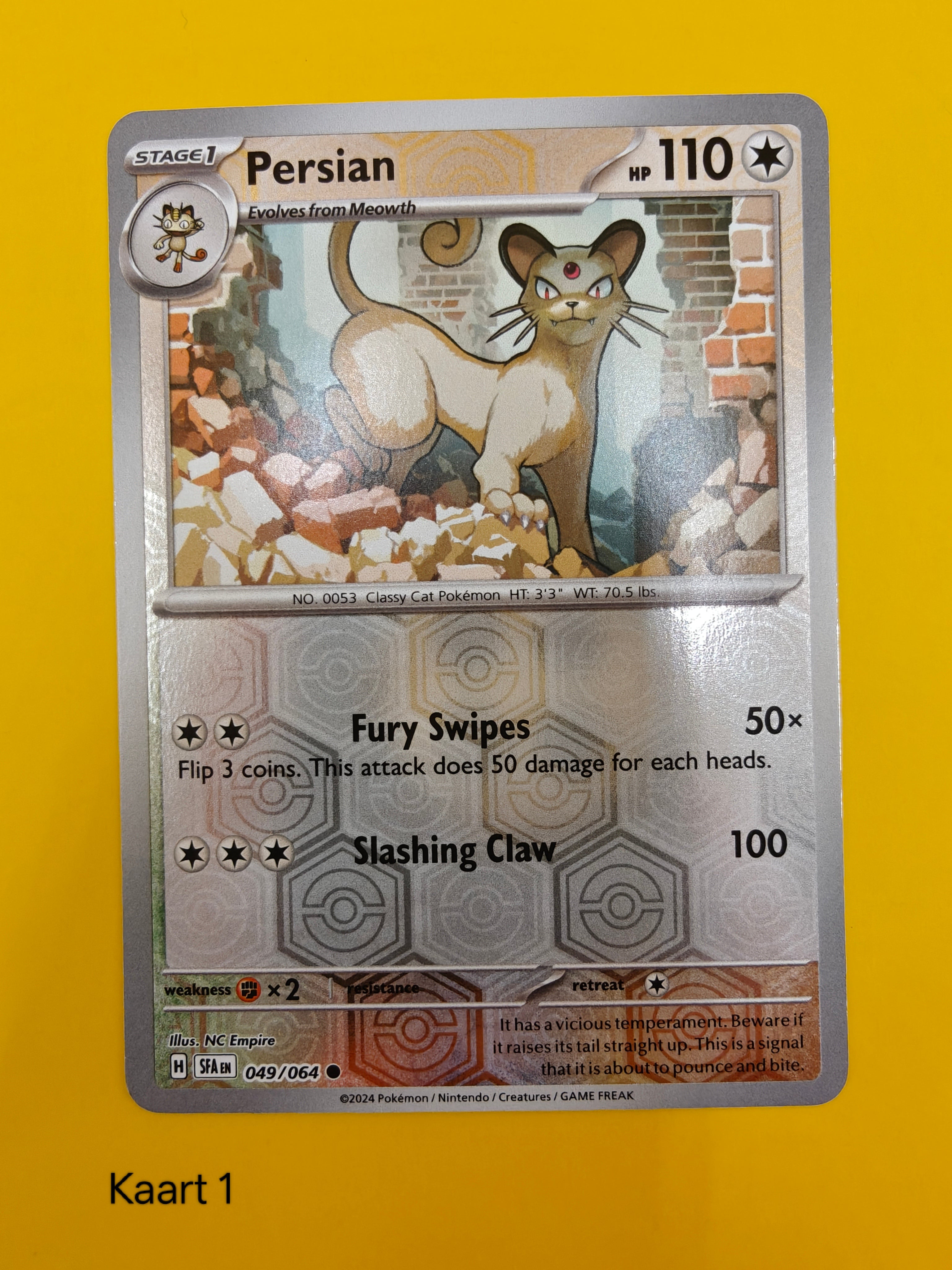 Persian Reverse Holo - Shrouded Fable