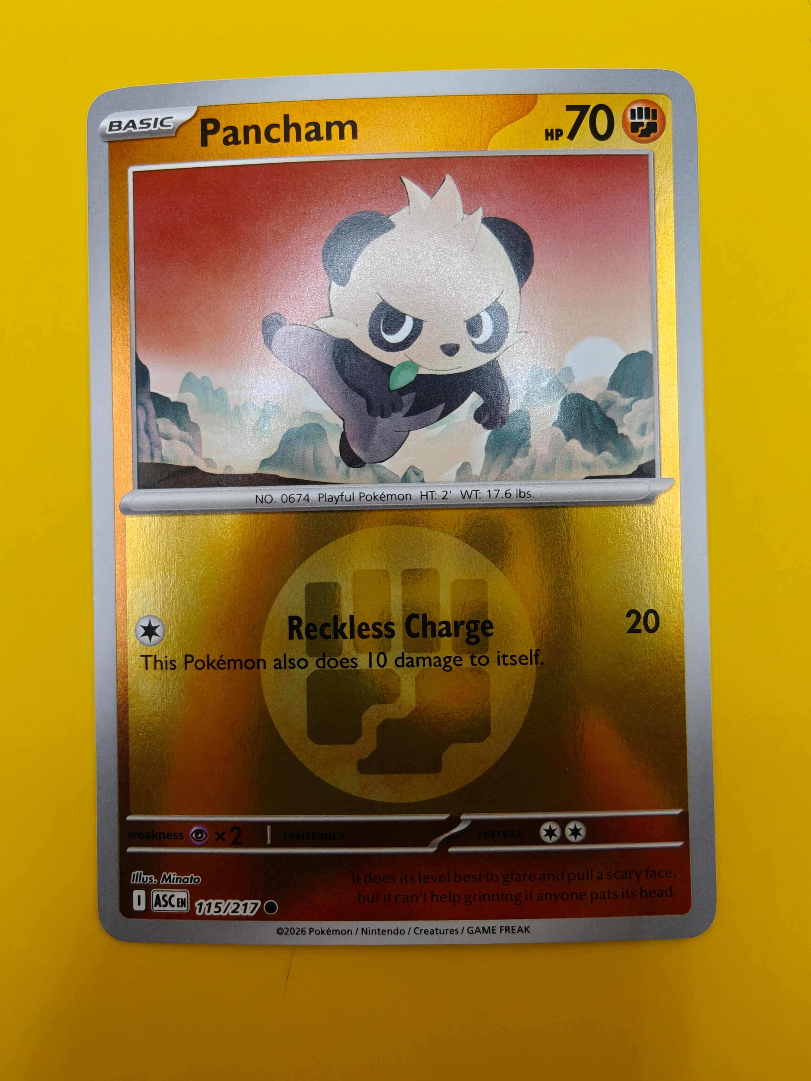 Pancham Energy Stamp - Ascended Heroes