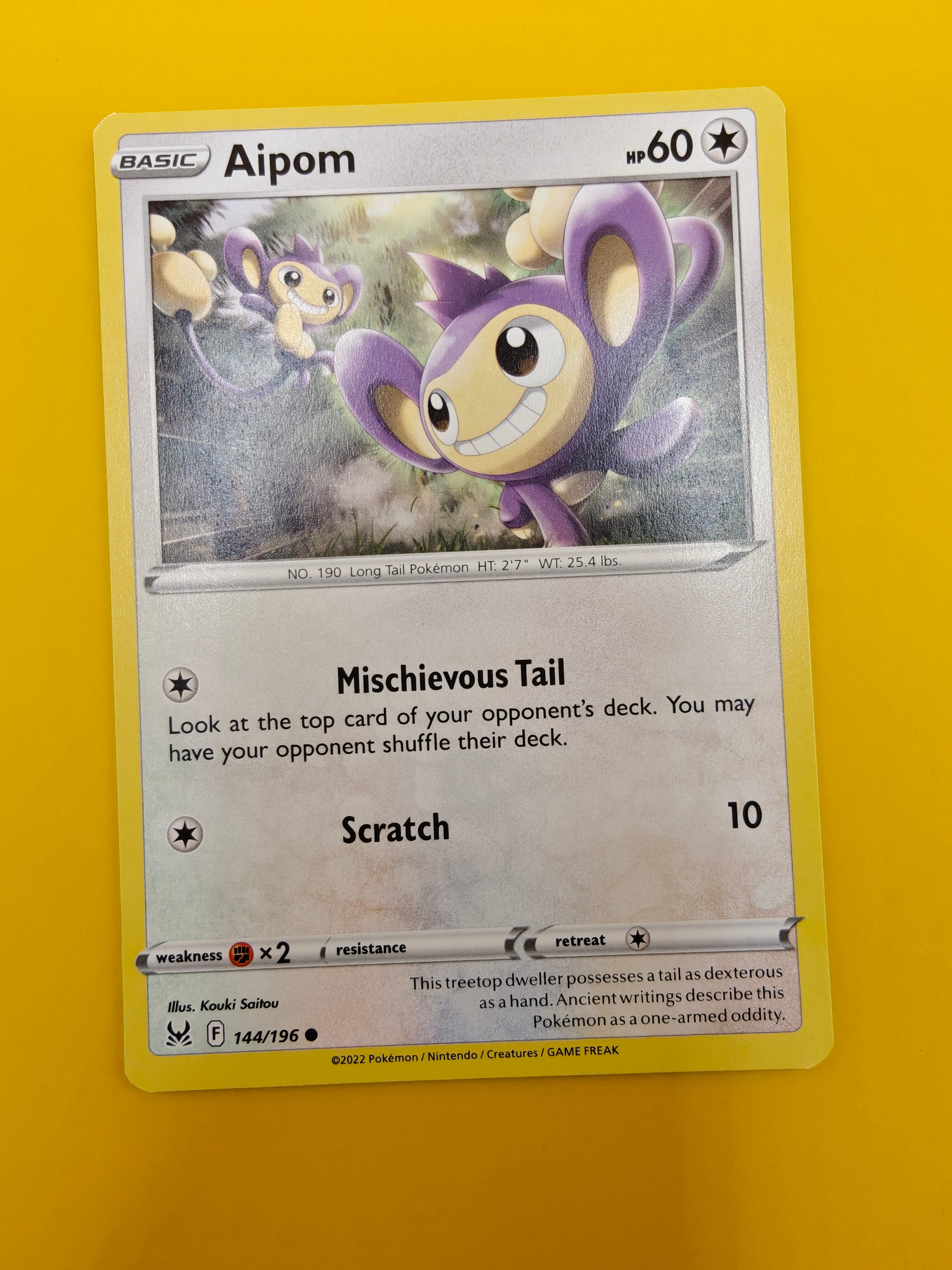 Aipom - Lost Origin