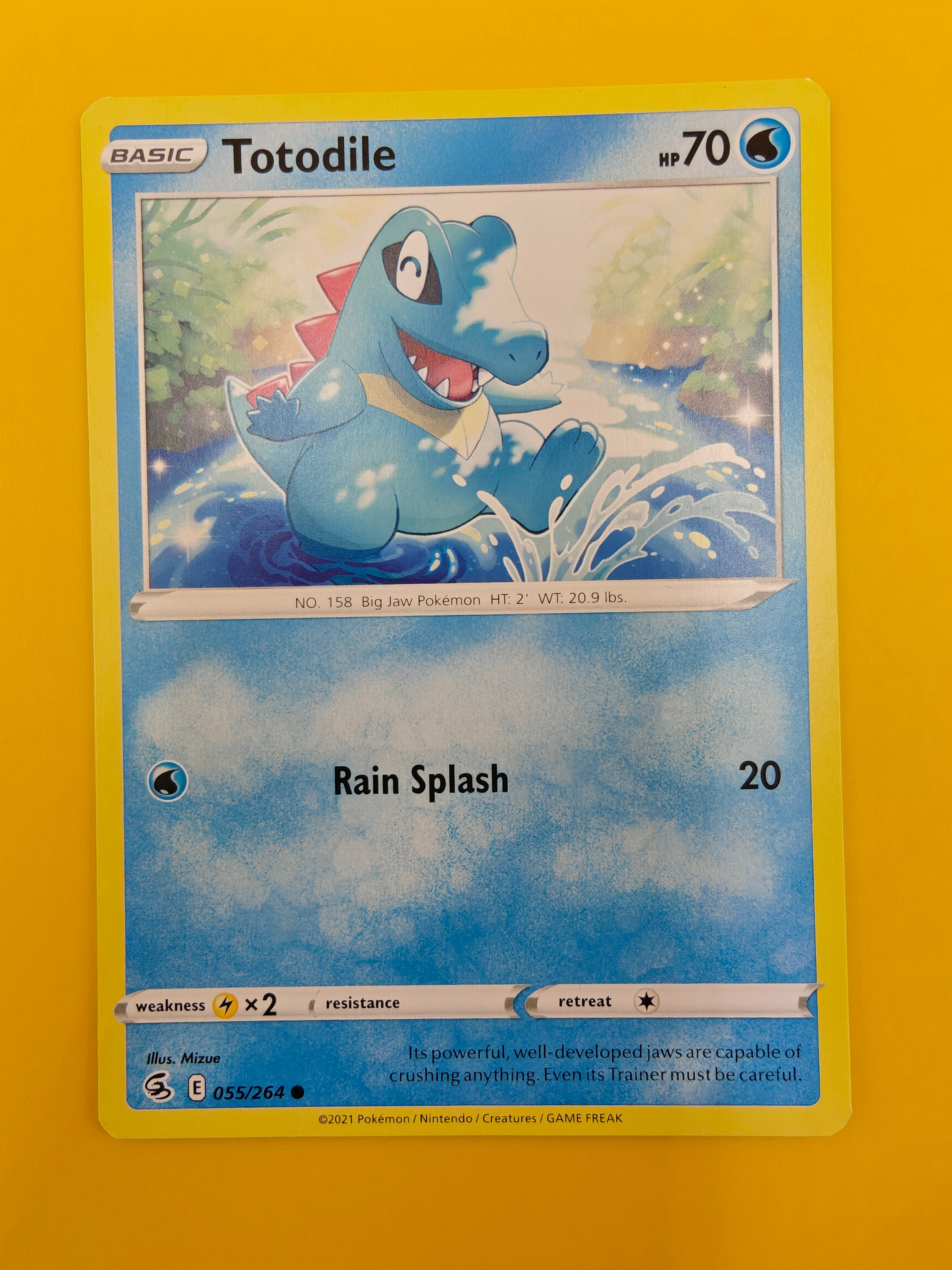 Totodile - Fusion Strike
