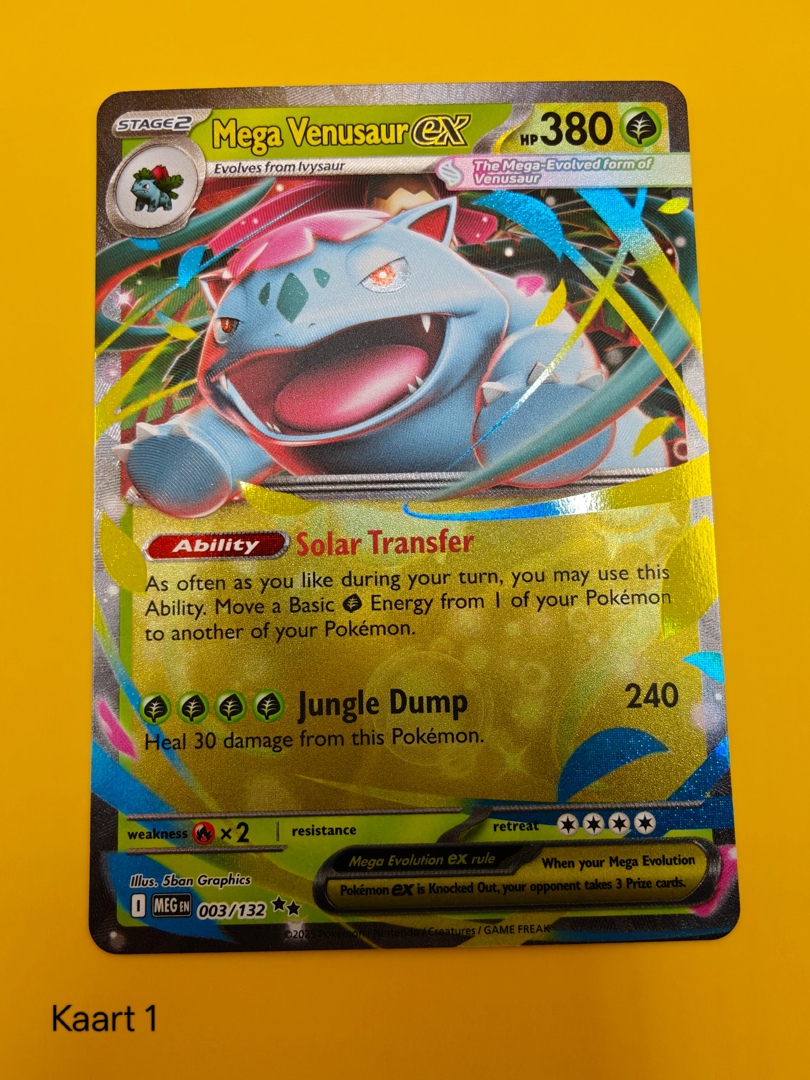 Mega Venusaur ex - Mega Evolution: Base Set