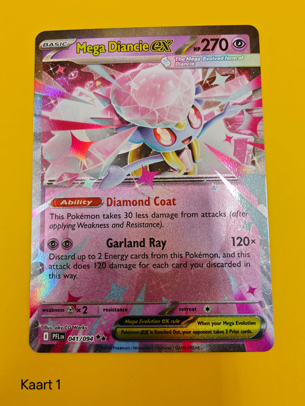 Mega Diancie ex - Phantasmal Flames