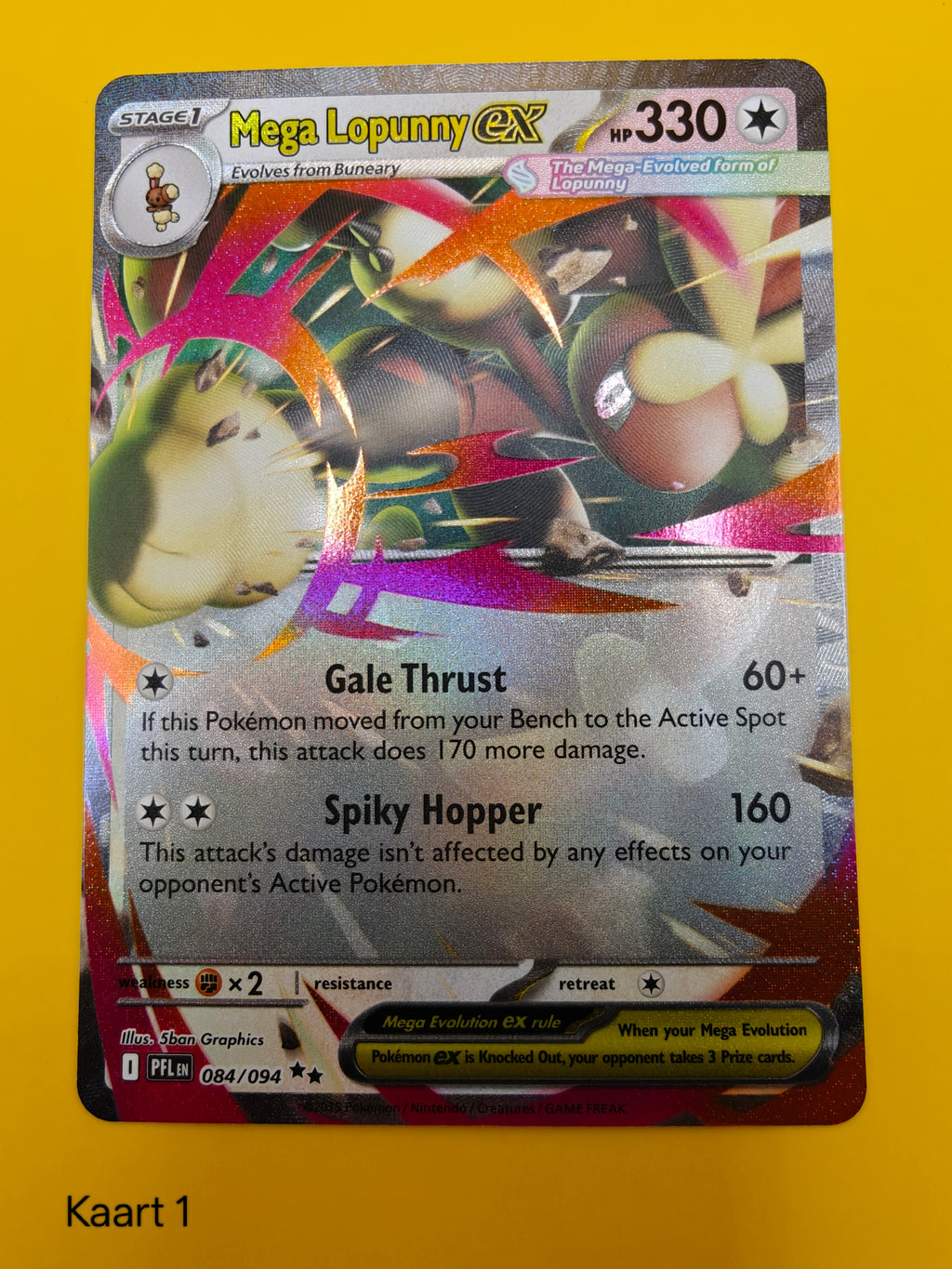 Mega Lopunny ex - Phantasmal Flames