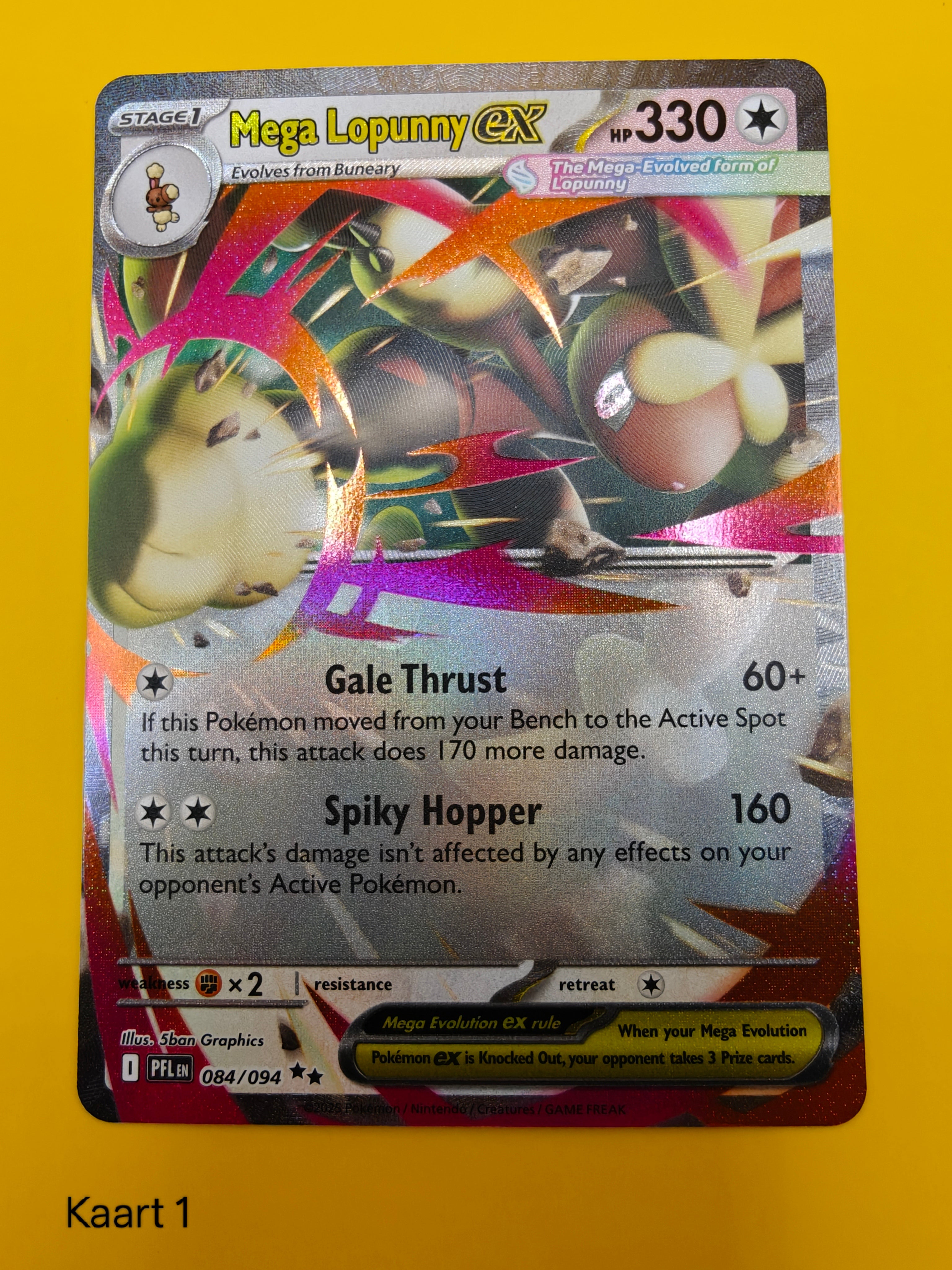Mega Lopunny ex - Phantasmal Flames
