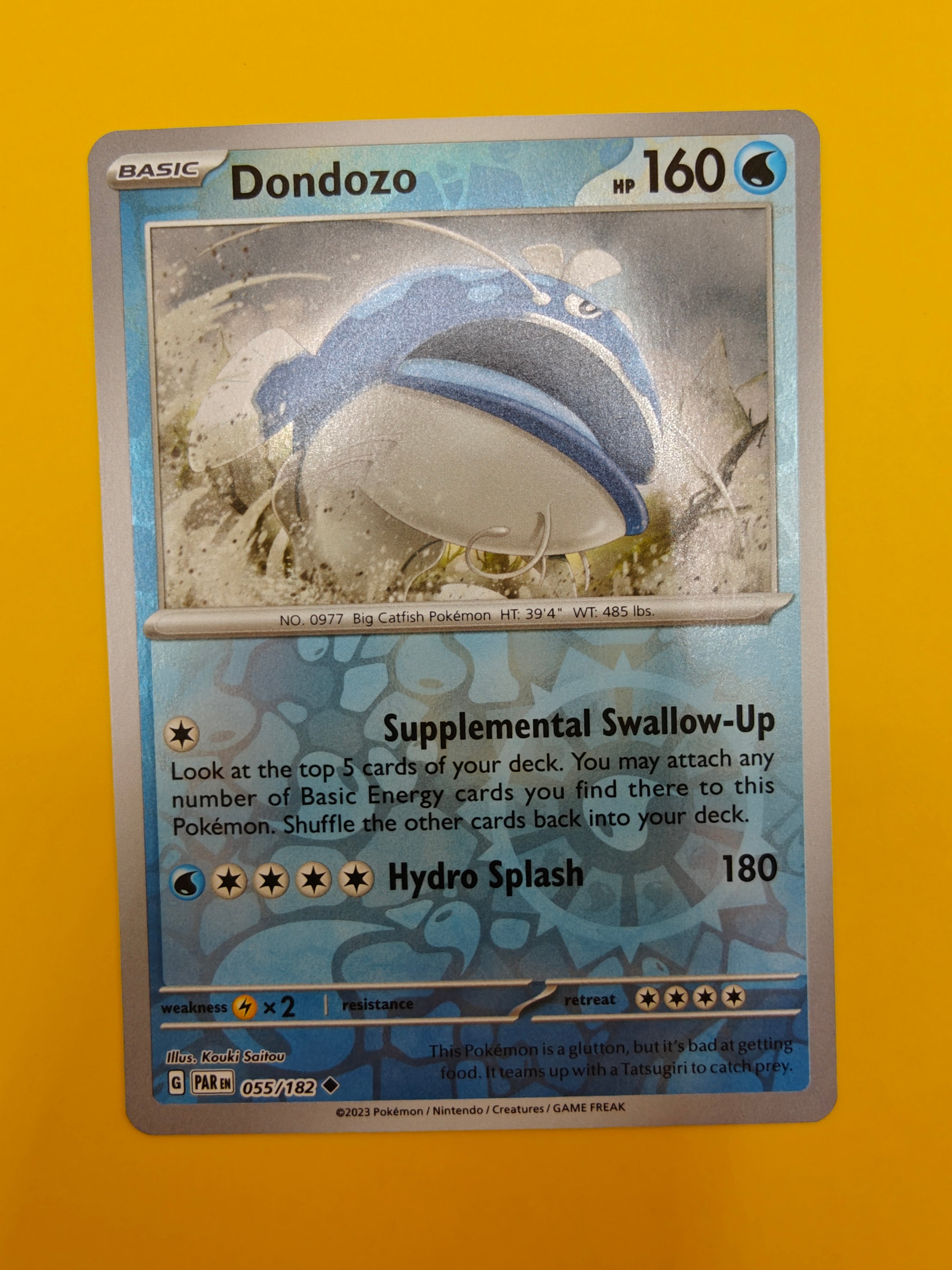 Dondozo Reverse Holo - Paradox Rift