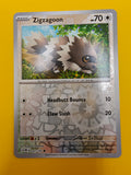 Zigzagoon Reverse Holo - Obsidian Flames