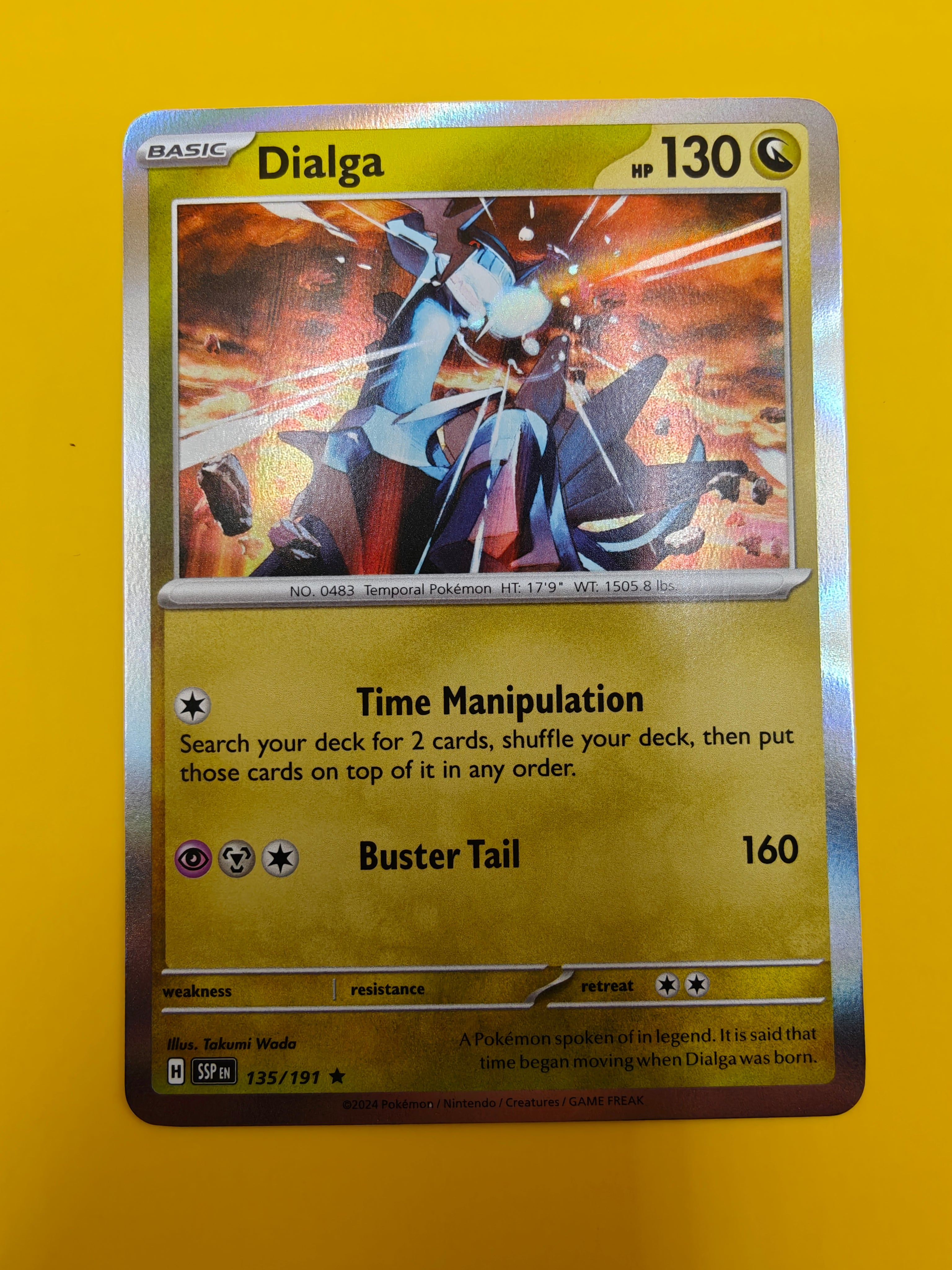 Dialga Holo - Surging Sparks