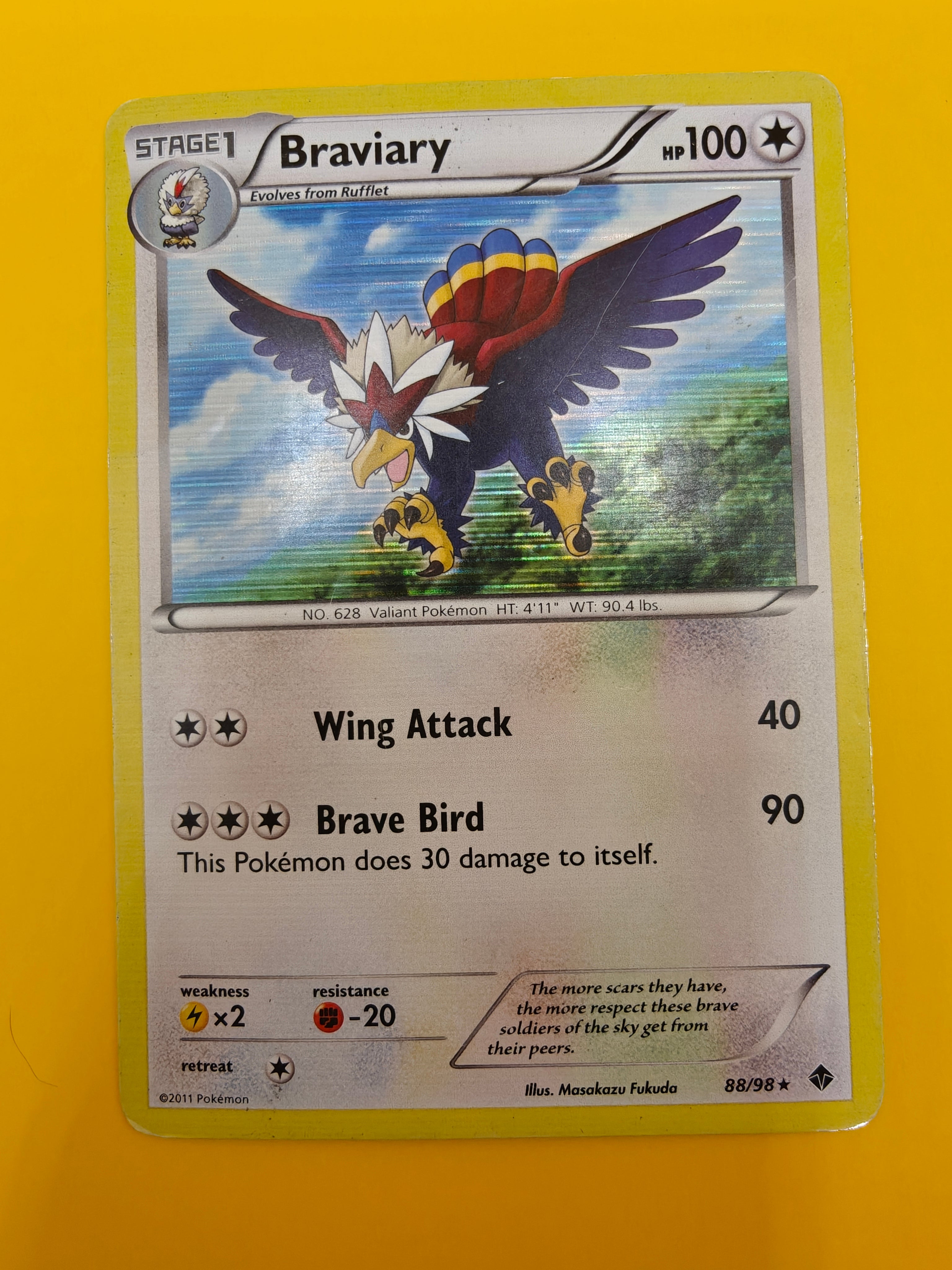Braviary Holo - Emerging Powers