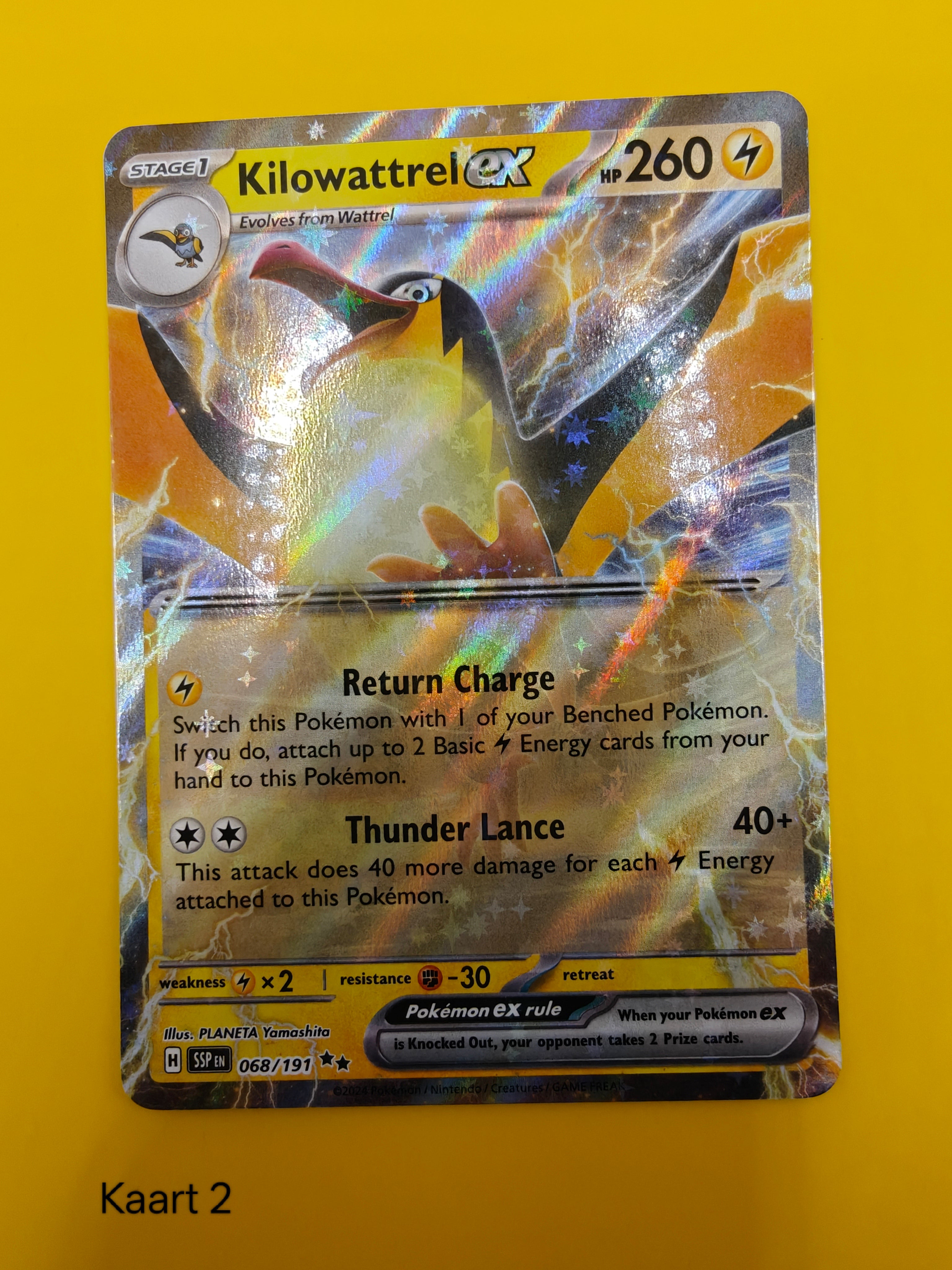 Kilowattrel ex - Surging Sparks