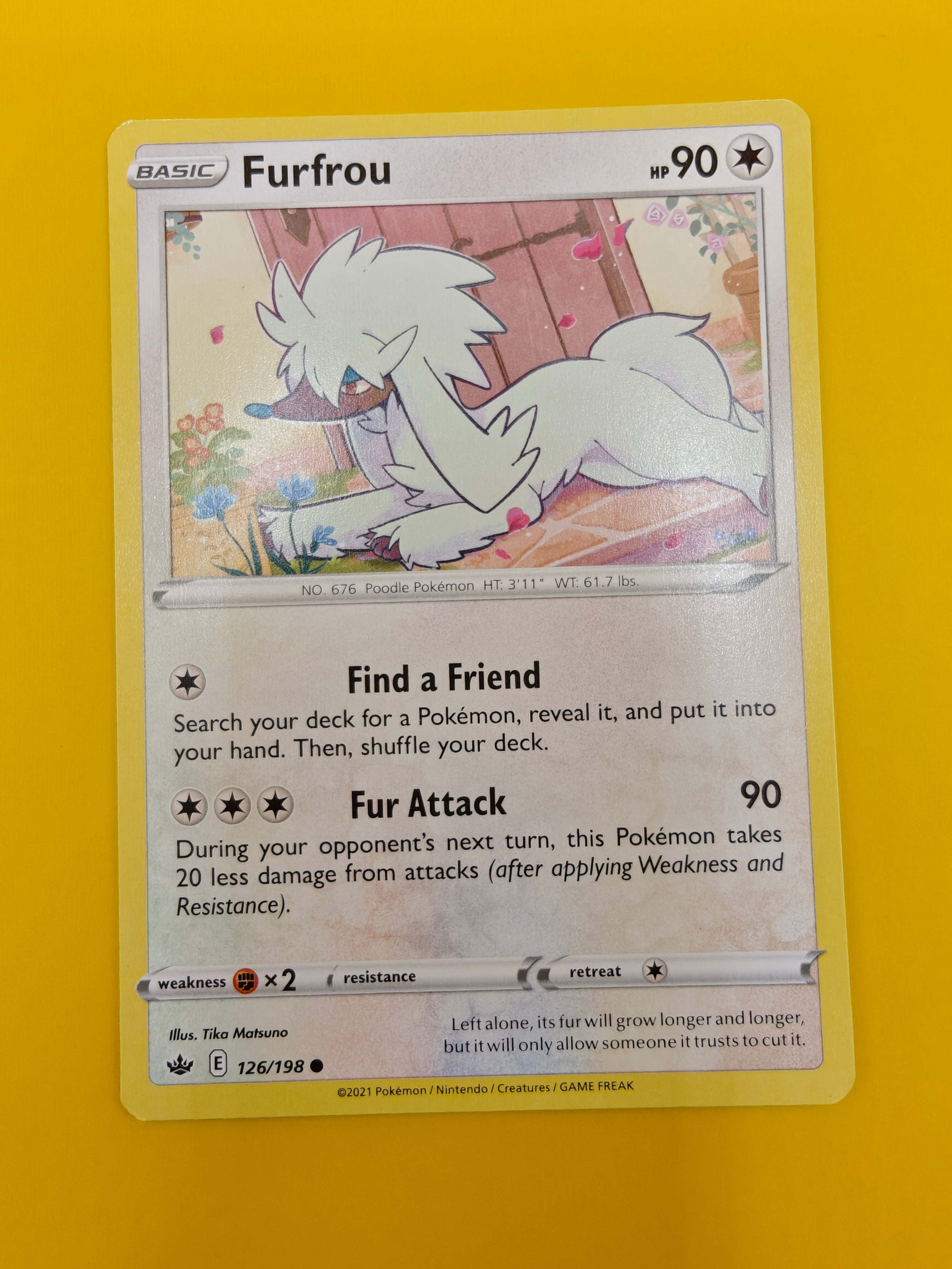 Furfrou - Chilling Reign