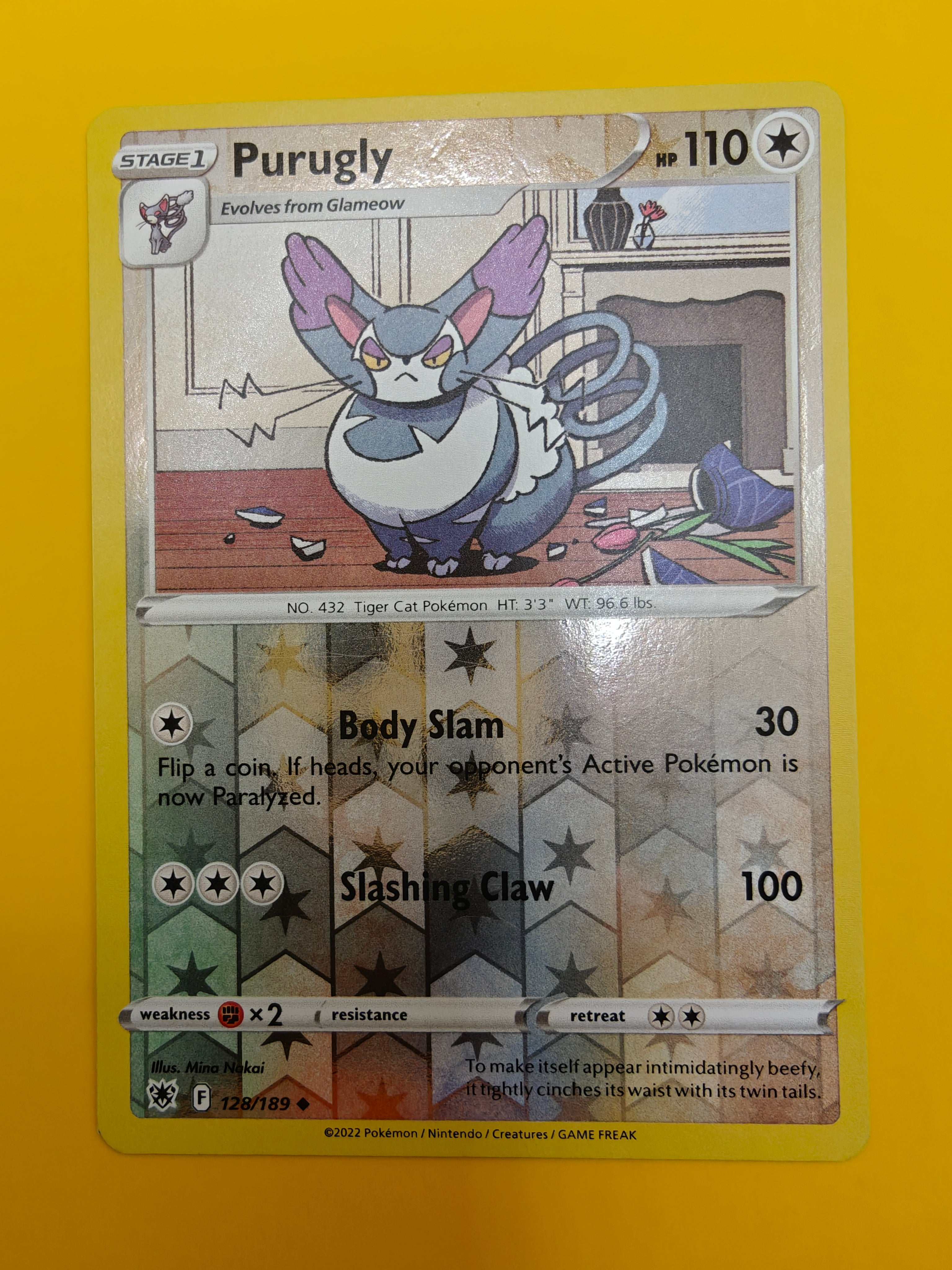 Purugly Reverse Holo - Astral Radiance