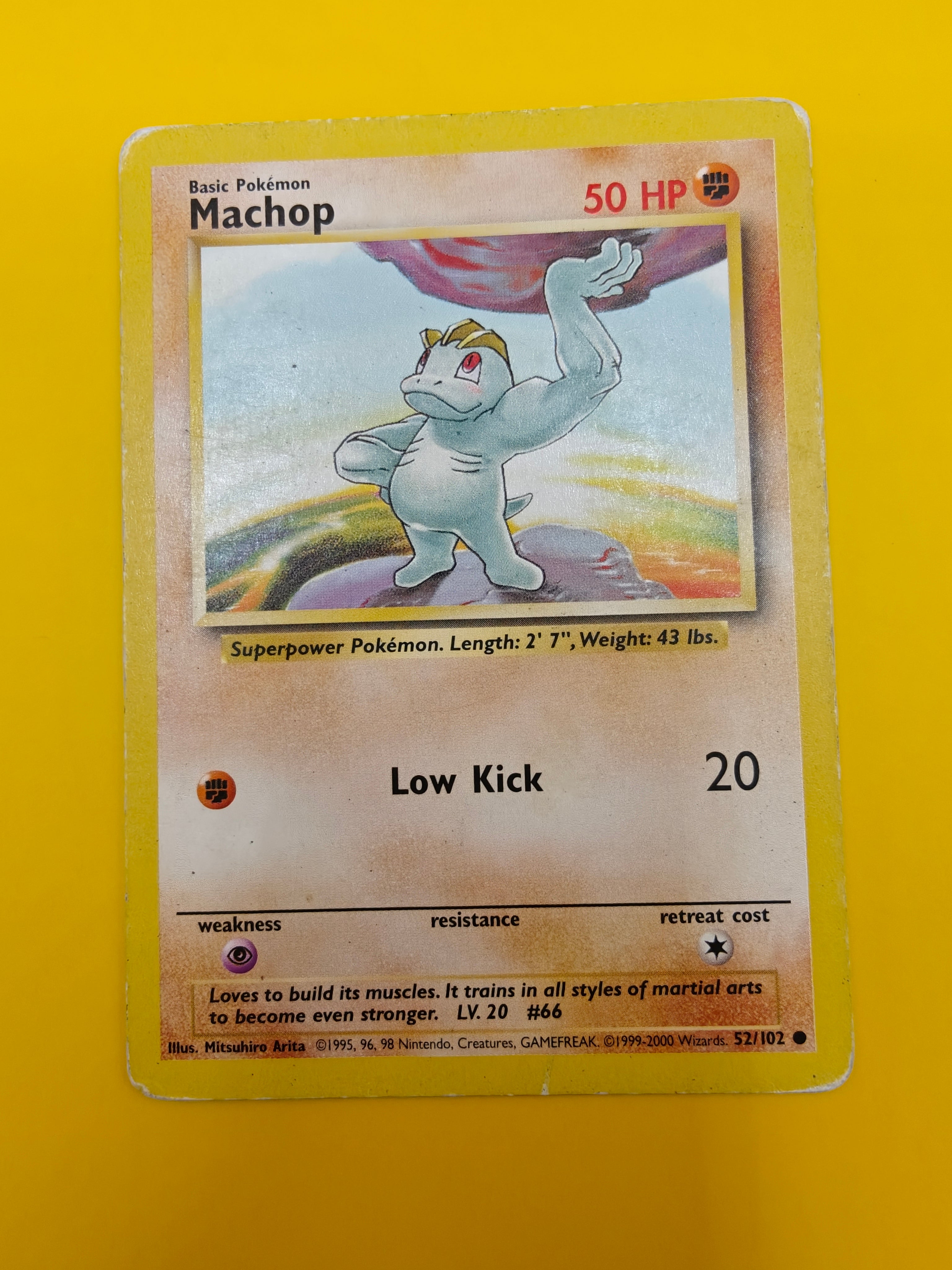 Machop - Base Set