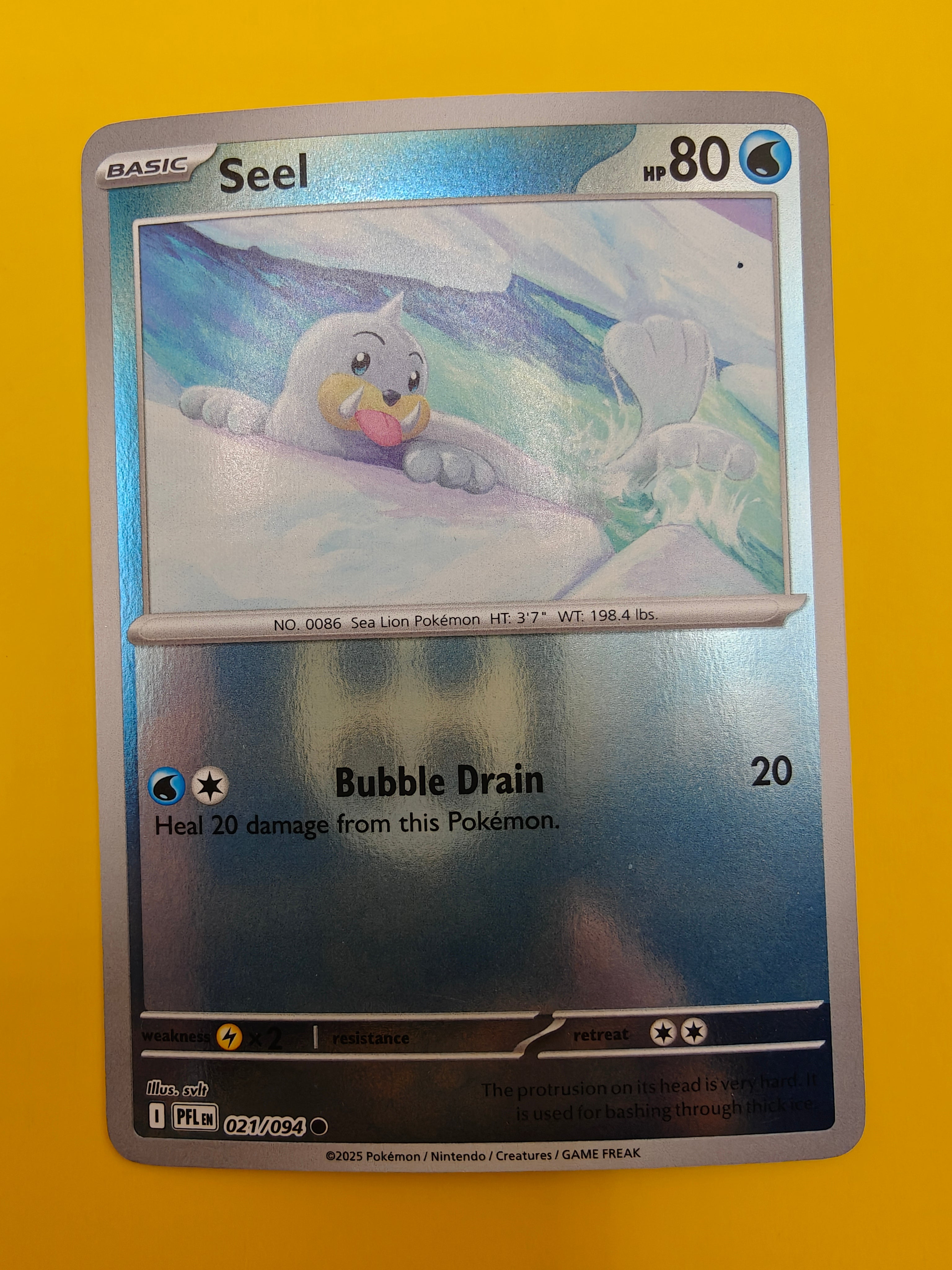 Seel Reverse Holo - Phantasmal Flames