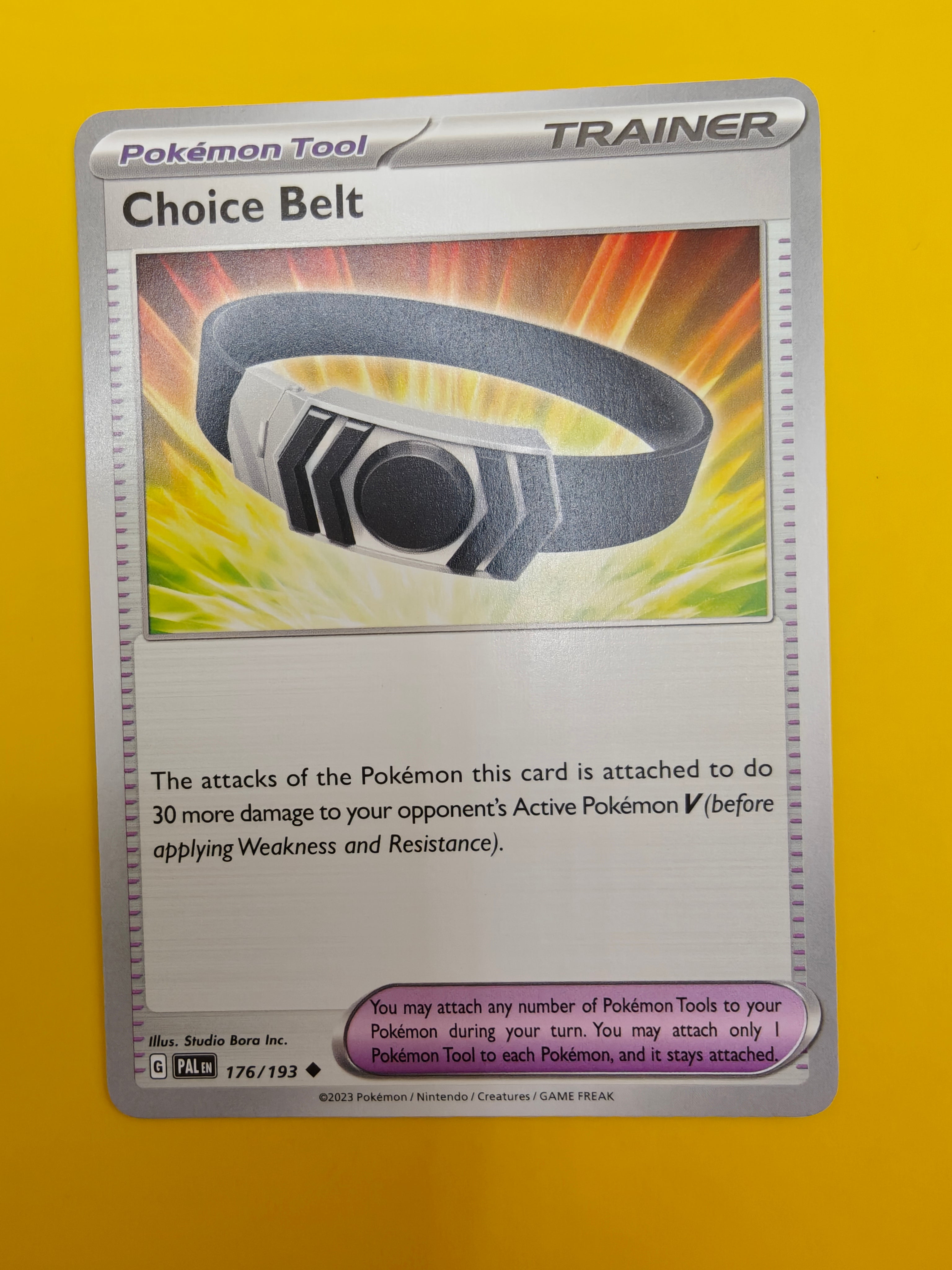 Choice Belt - Paldea Evolved
