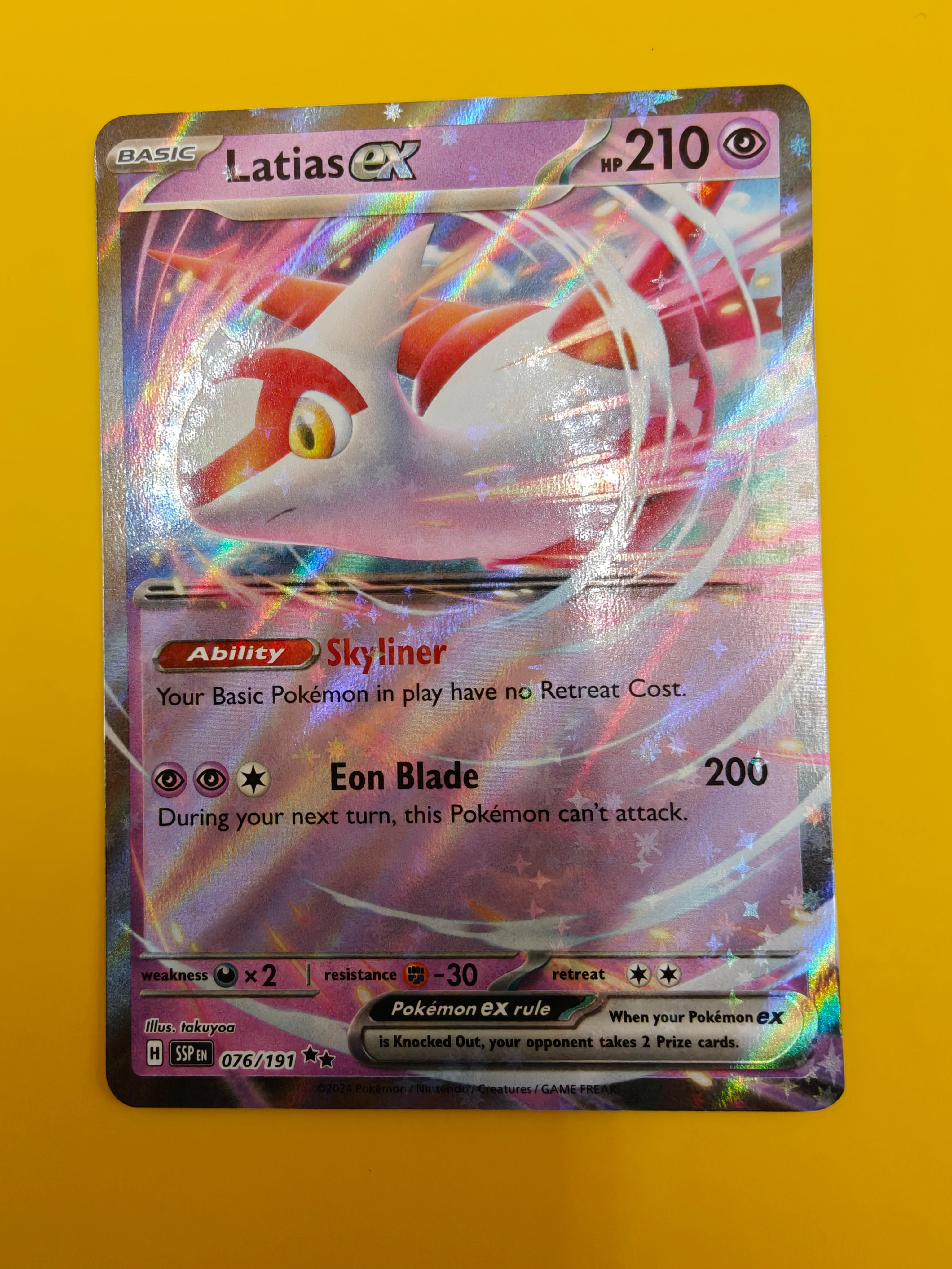 Latias ex - Surging Sparks