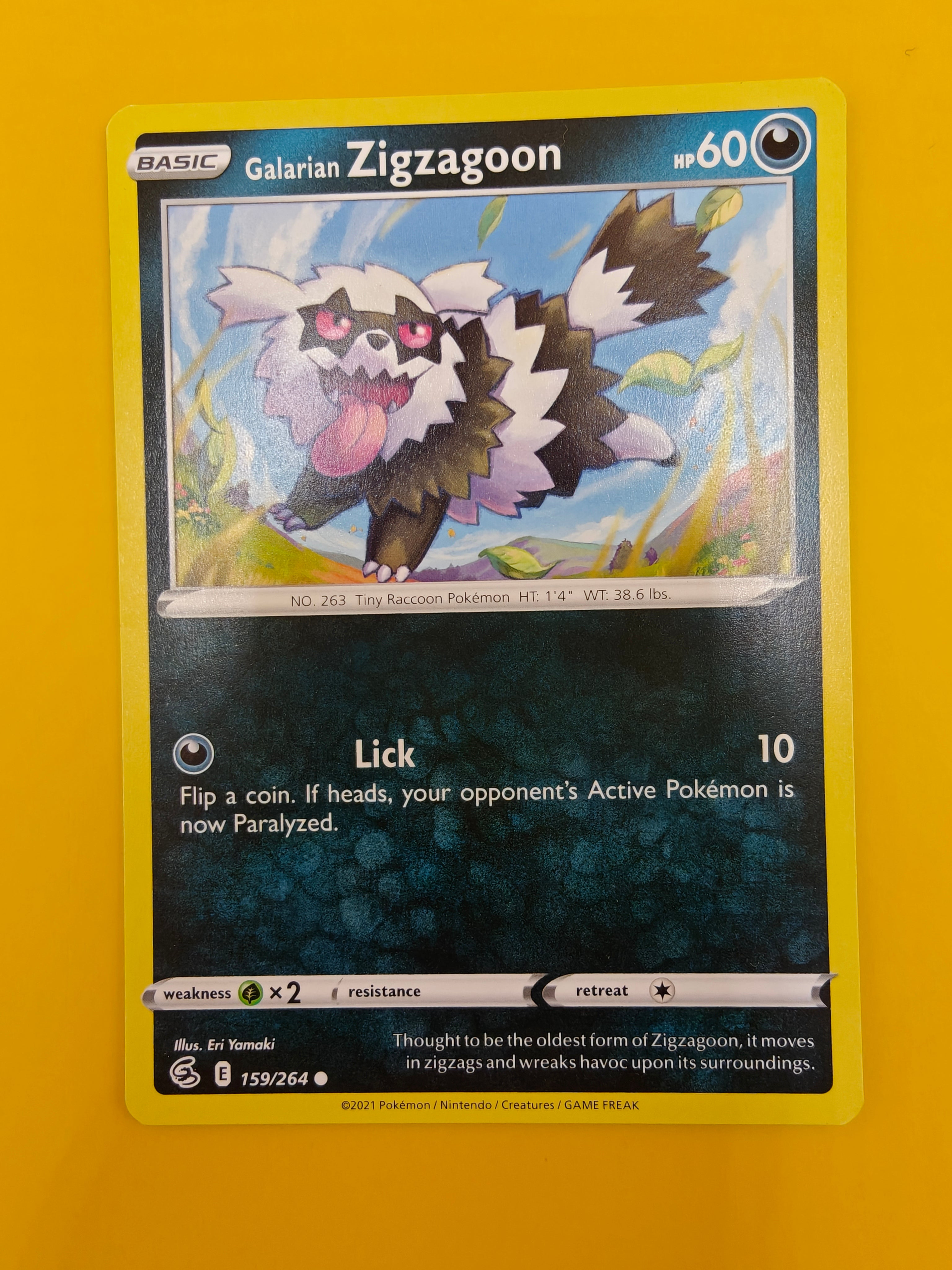 Galarian Zigzagoon - Fusion Strike