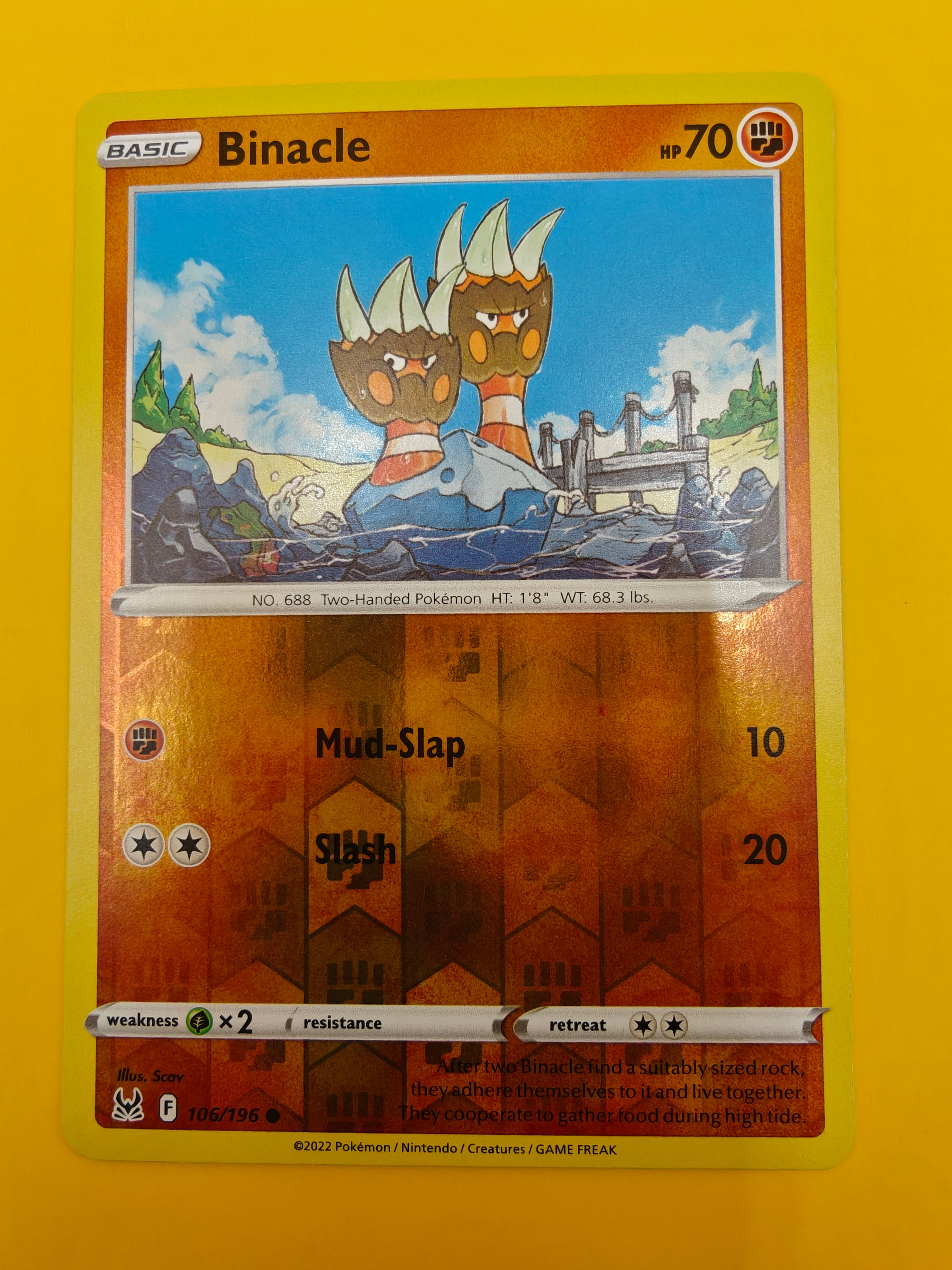 Binacle Reverse Holo - Lost Origin