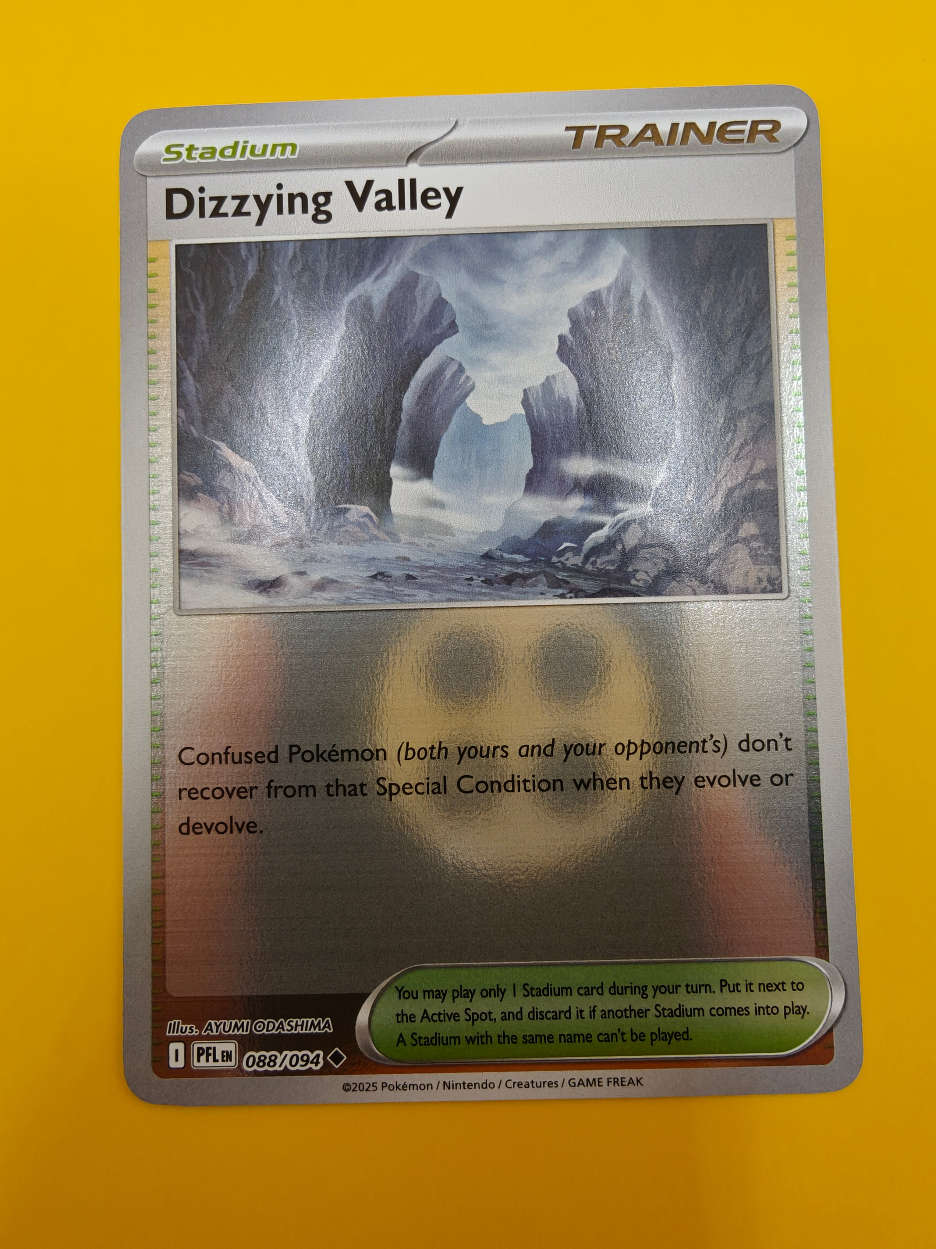 Dizzying Valley Reverse Holo - Phantasmal Flames