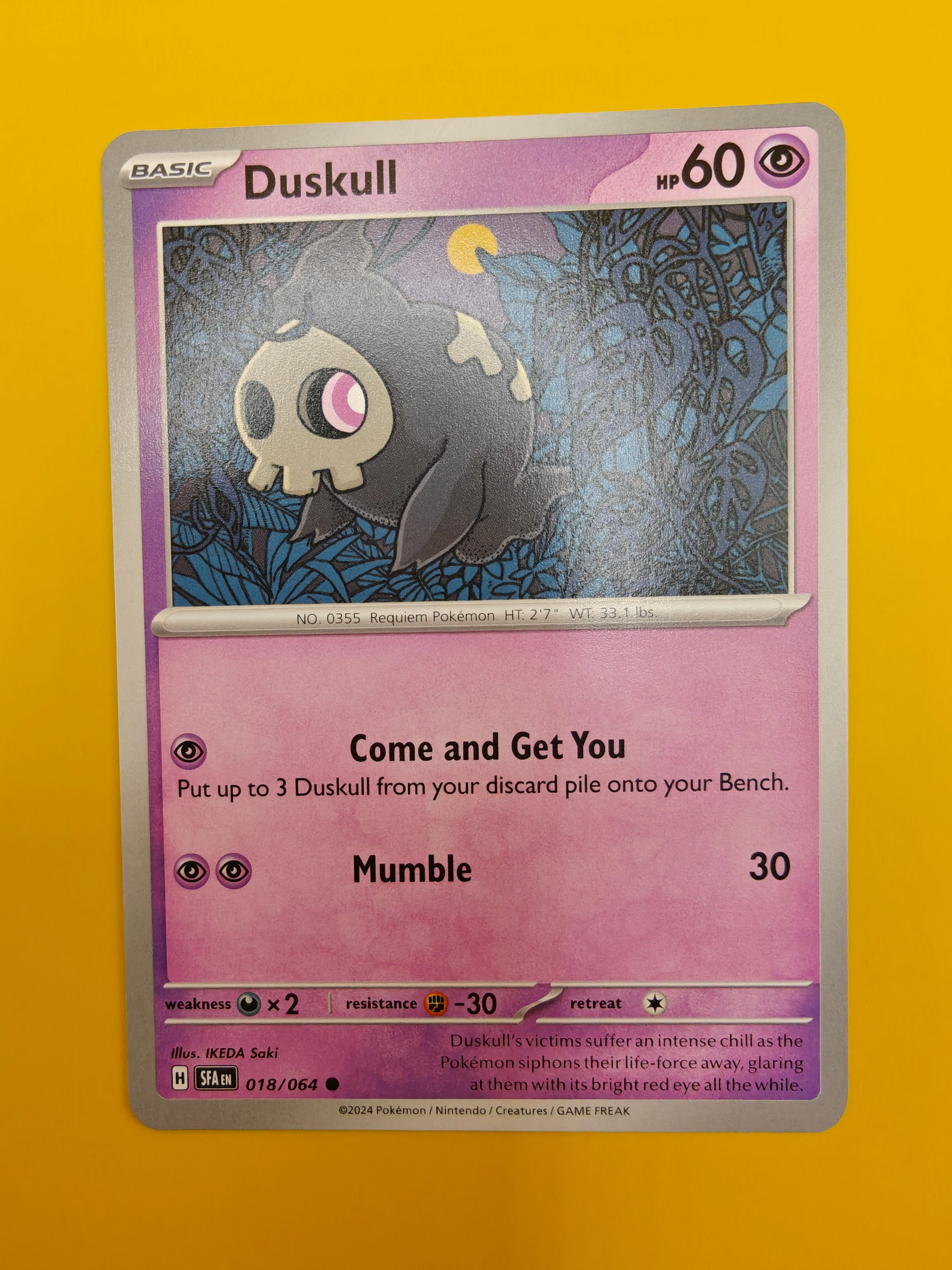 Duskull - Shrouded Fable