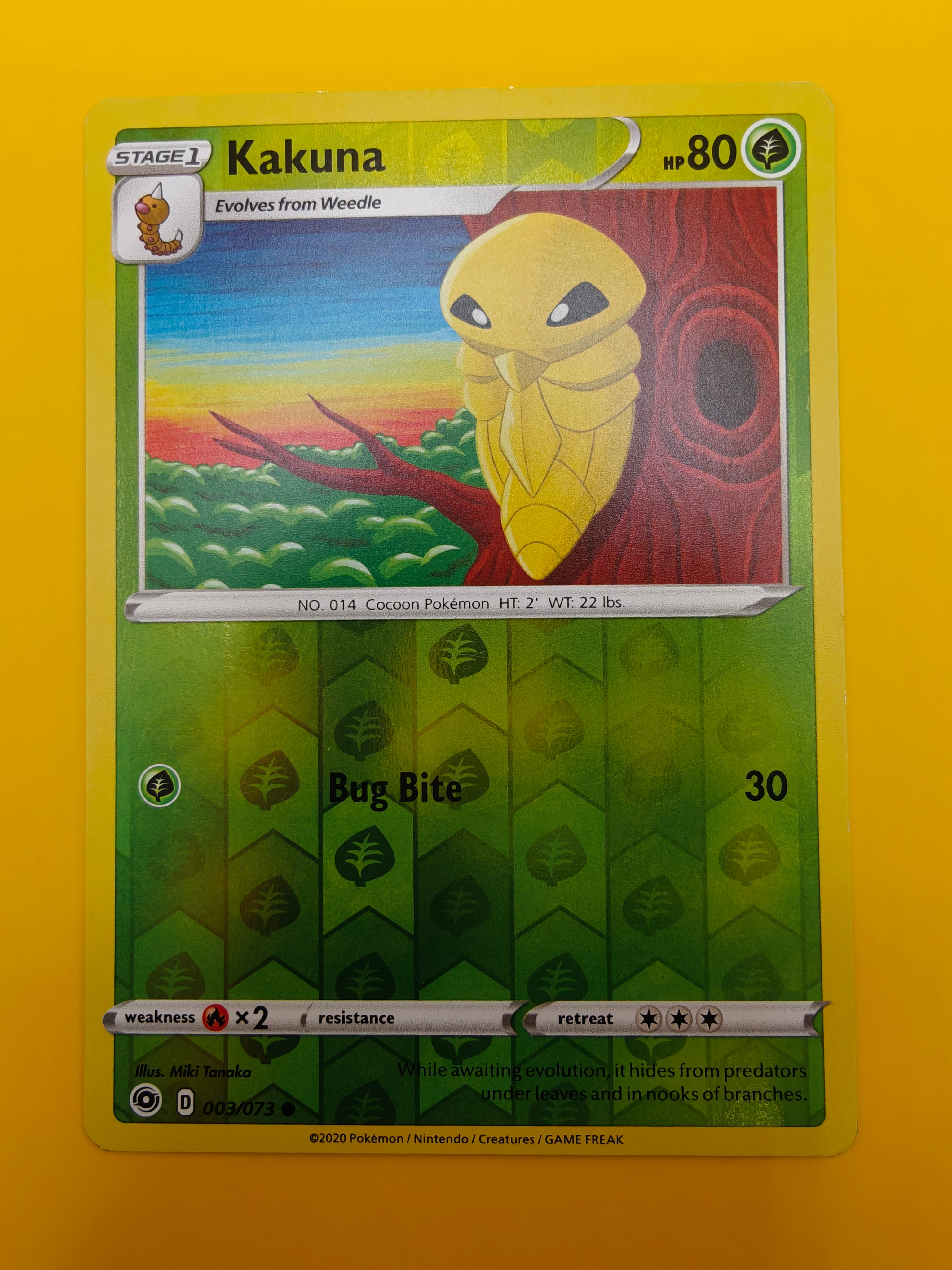 Kakuna Reverse Holo - Champions Path