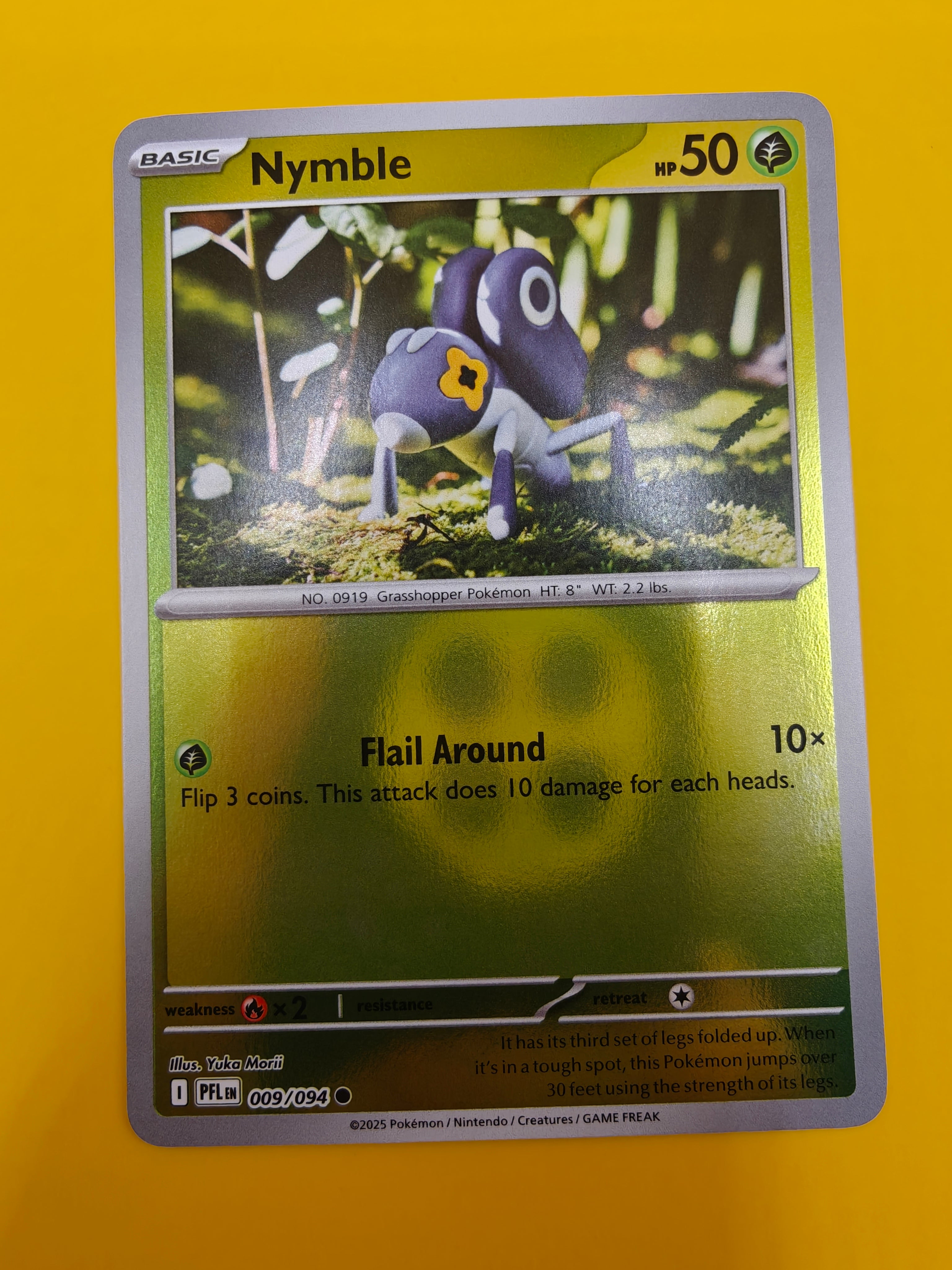 Nymble Reverse Holo - Phantasmal Flames