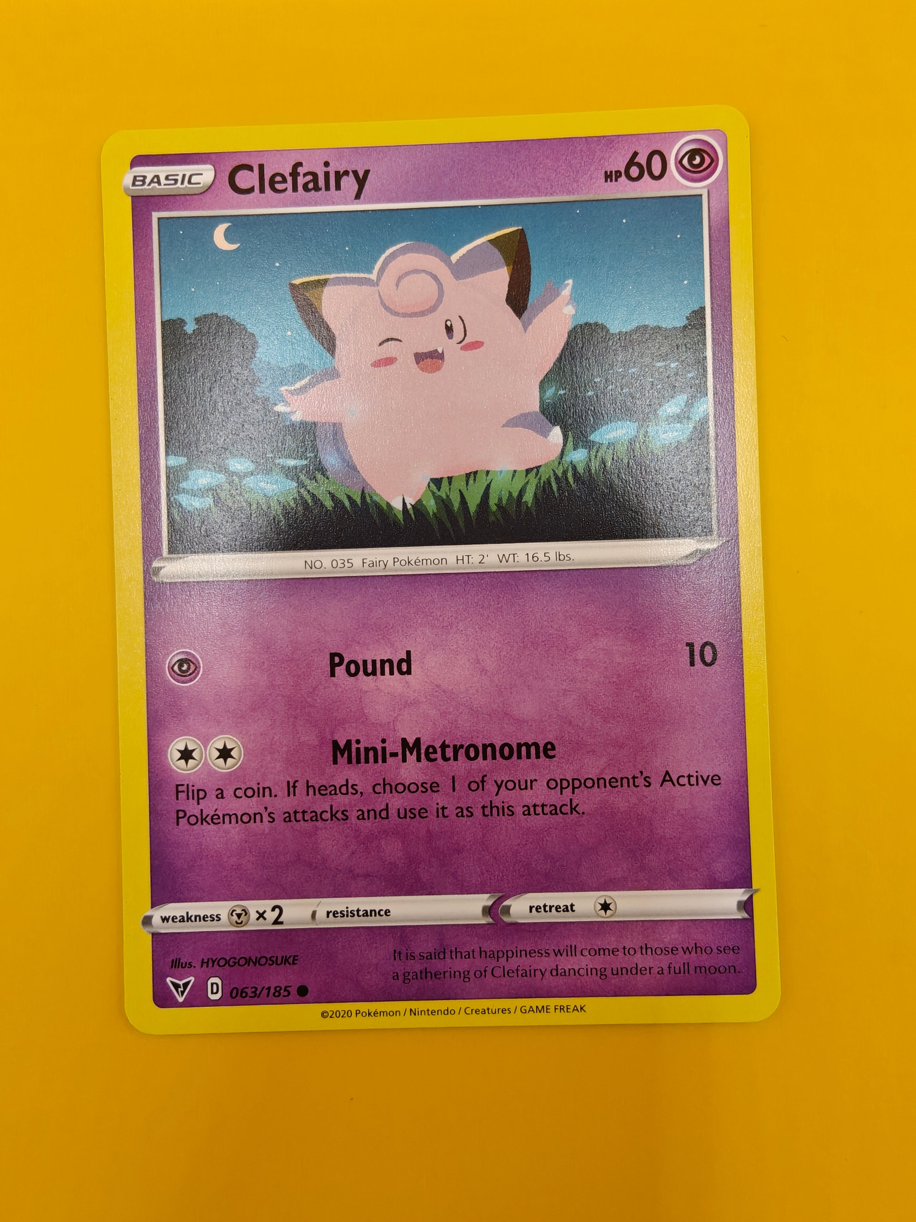 Clefairy - Vivid Voltage