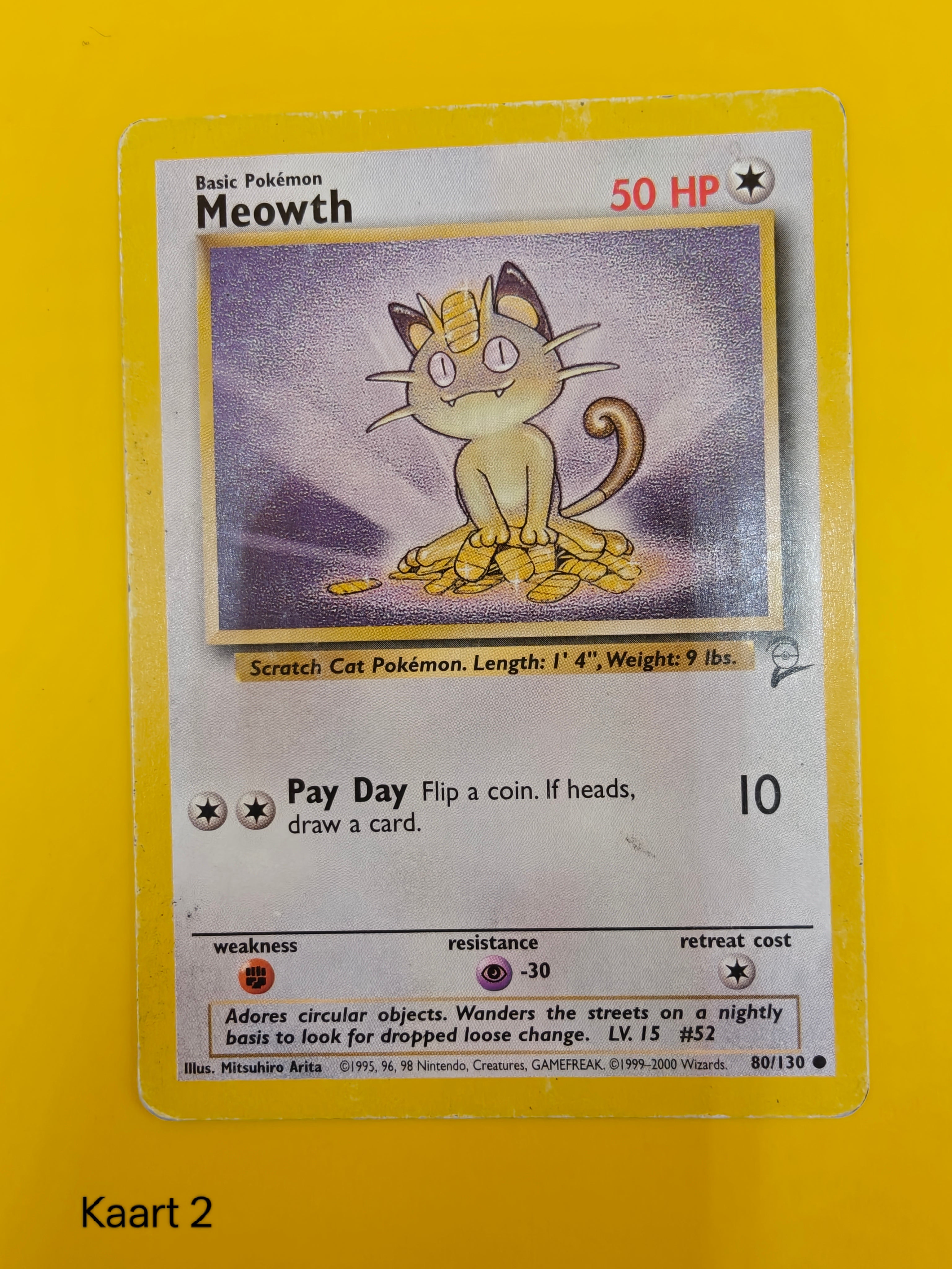 Meowth - Base Set 2